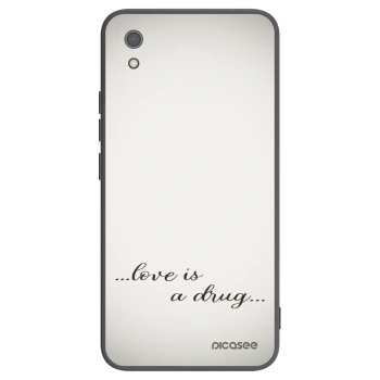 Picasee fekete szilikon tok az alábbi mobiltelefonokra Xiaomi Redmi 7A - Love is a drug