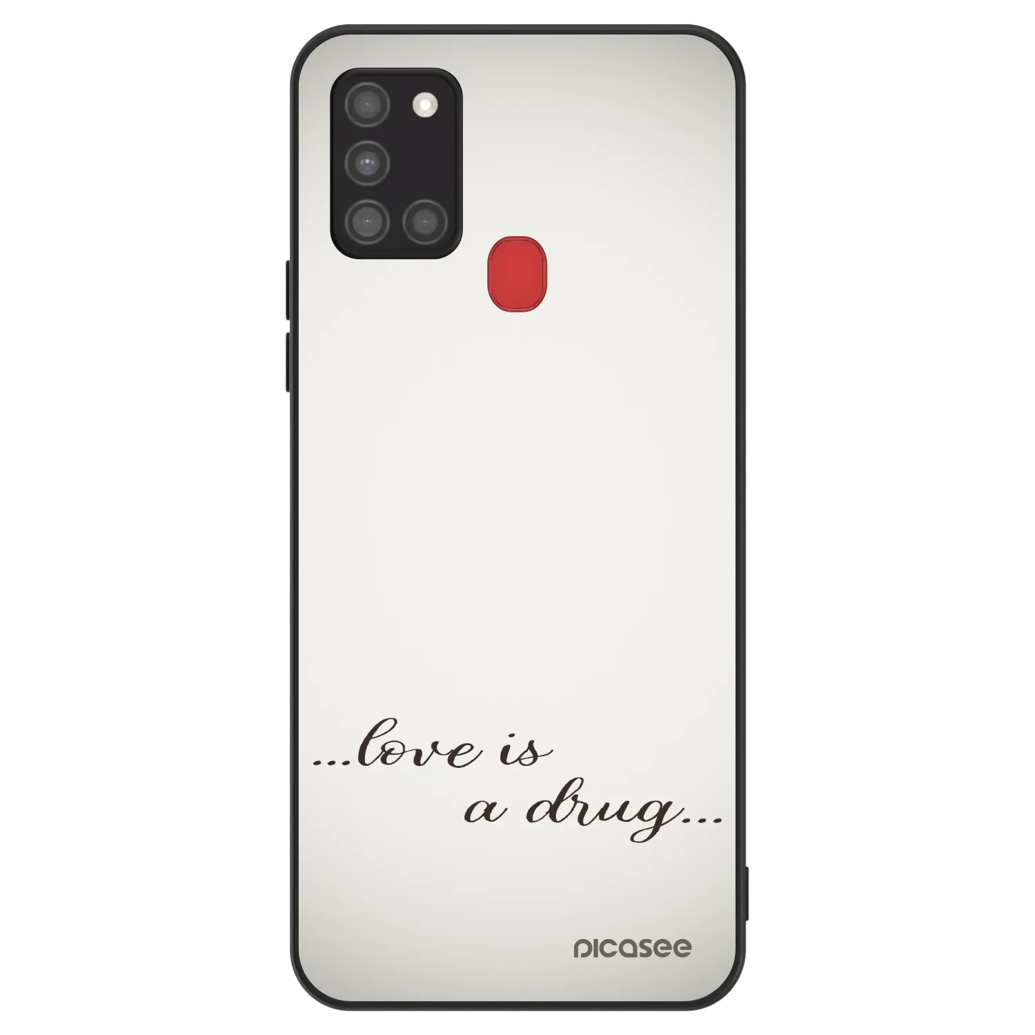 Picasee ULTIMATE CASE Samsung Galaxy A21s - készülékre - Love is a drug