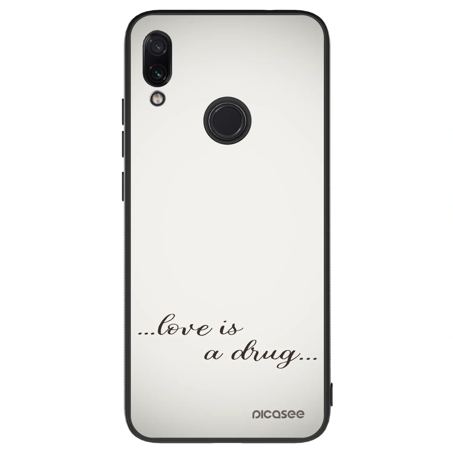Picasee ULTIMATE CASE Xiaomi Redmi Note 7 - készülékre - Love is a drug