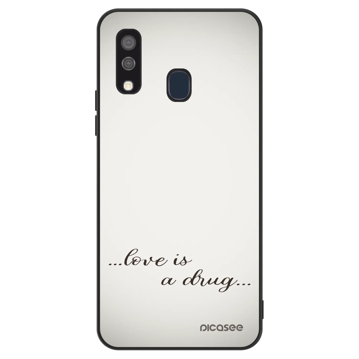 Picasee ULTIMATE CASE Samsung Galaxy A40 A405F - készülékre - Love is a drug