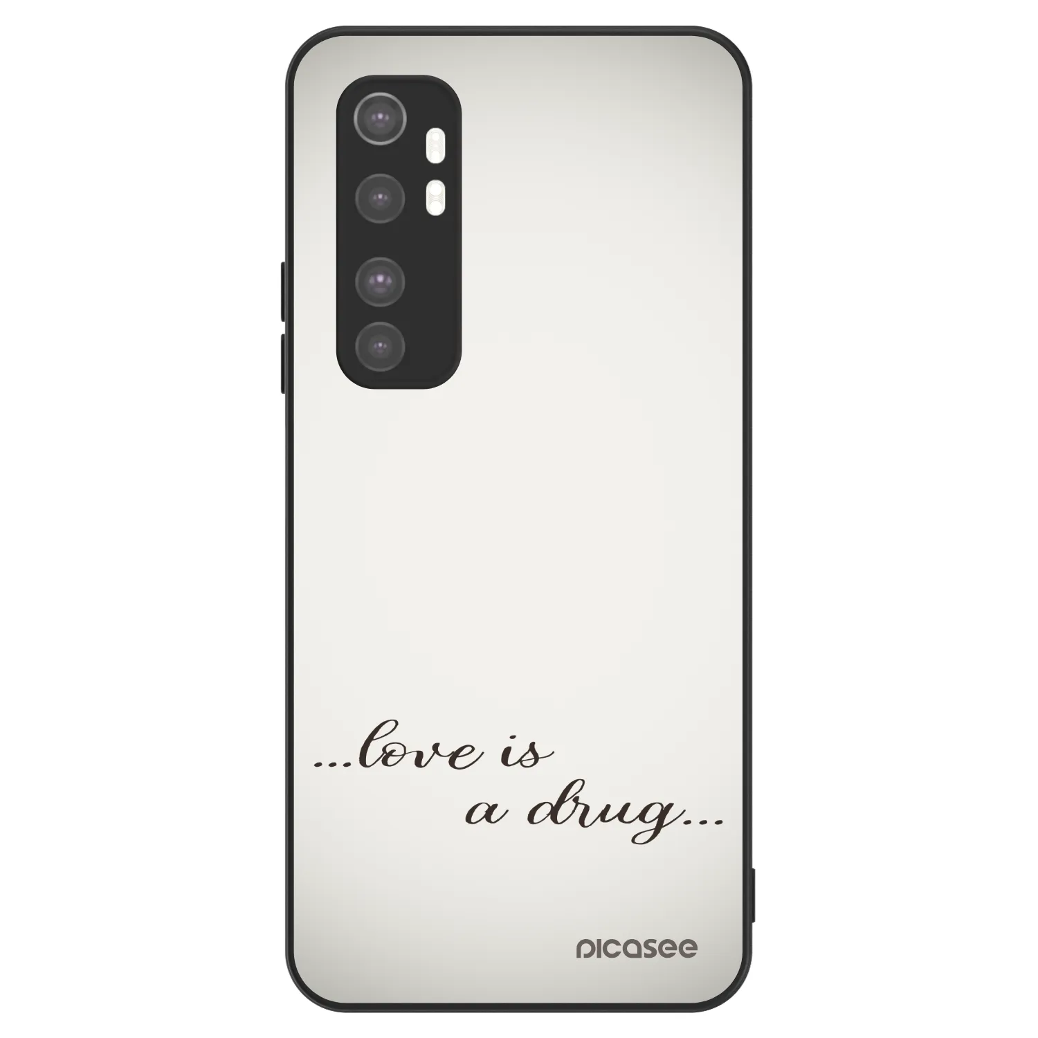 Picasee ULTIMATE CASE Xiaomi Mi Note 10 Lite - készülékre - Love is a drug