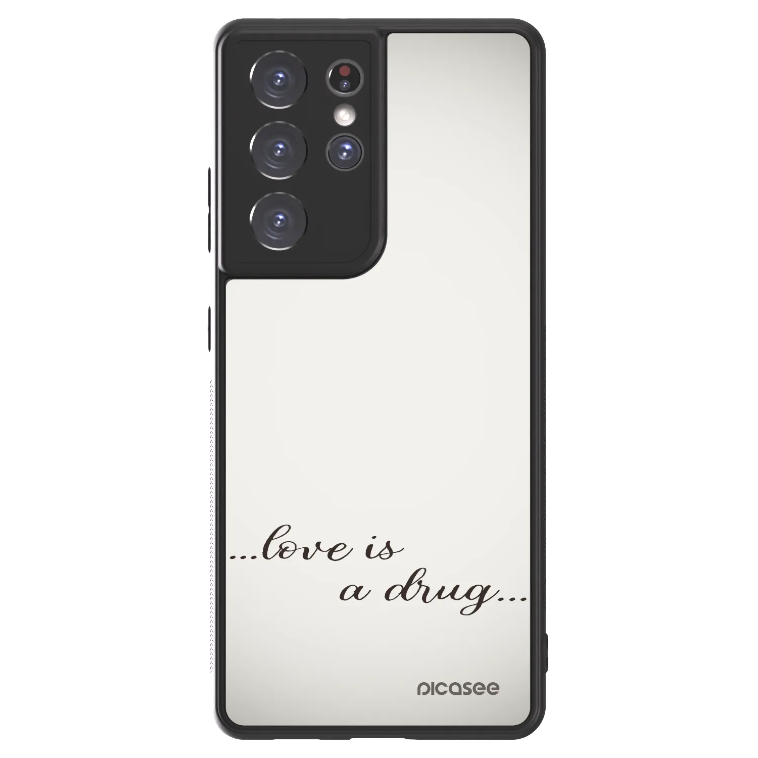 Picasee ULTIMATE CASE Samsung Galaxy S21 Ultra 5G G998B - készülékre - Love is a drug