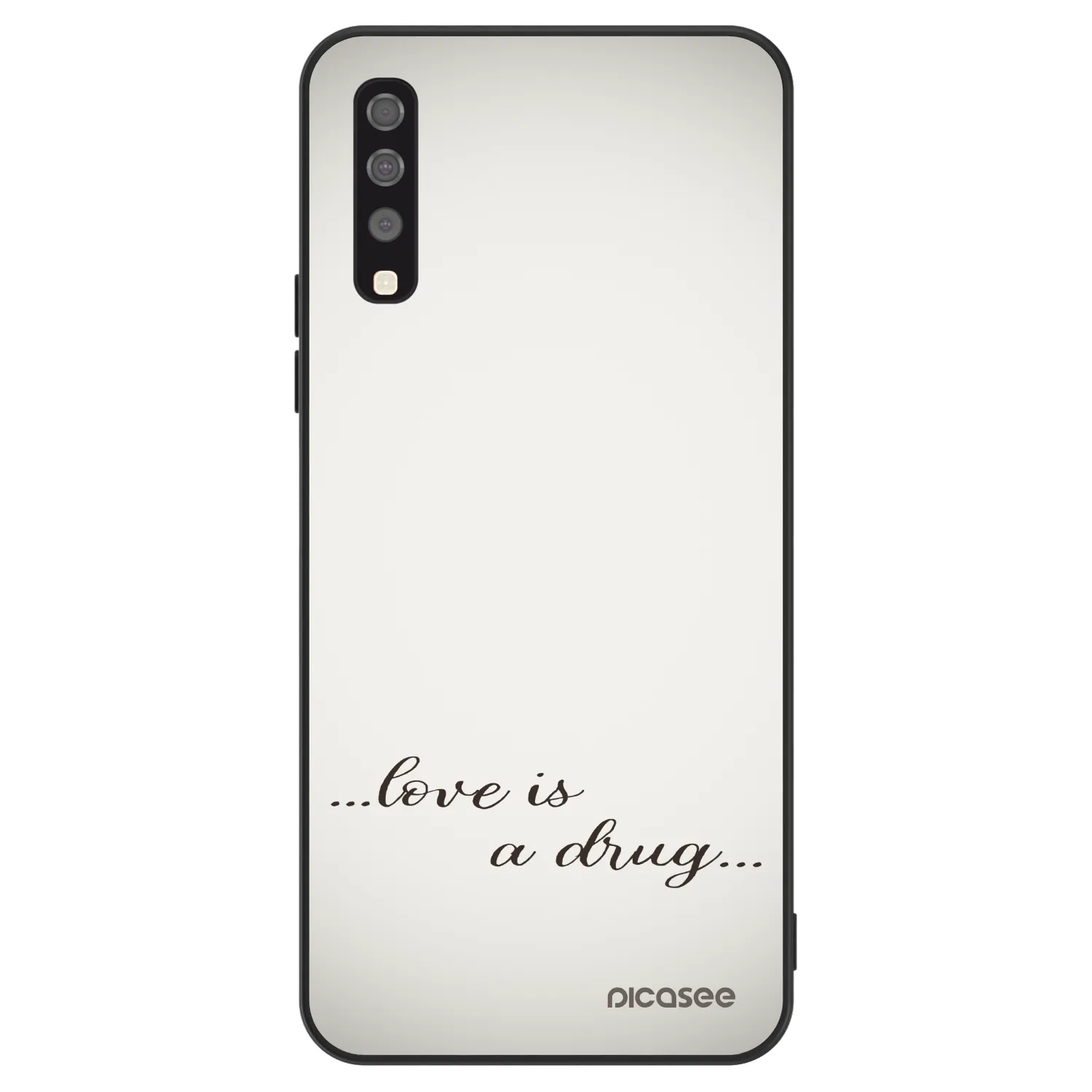 Picasee ULTIMATE CASE Samsung Galaxy A70 A705F - készülékre - Love is a drug