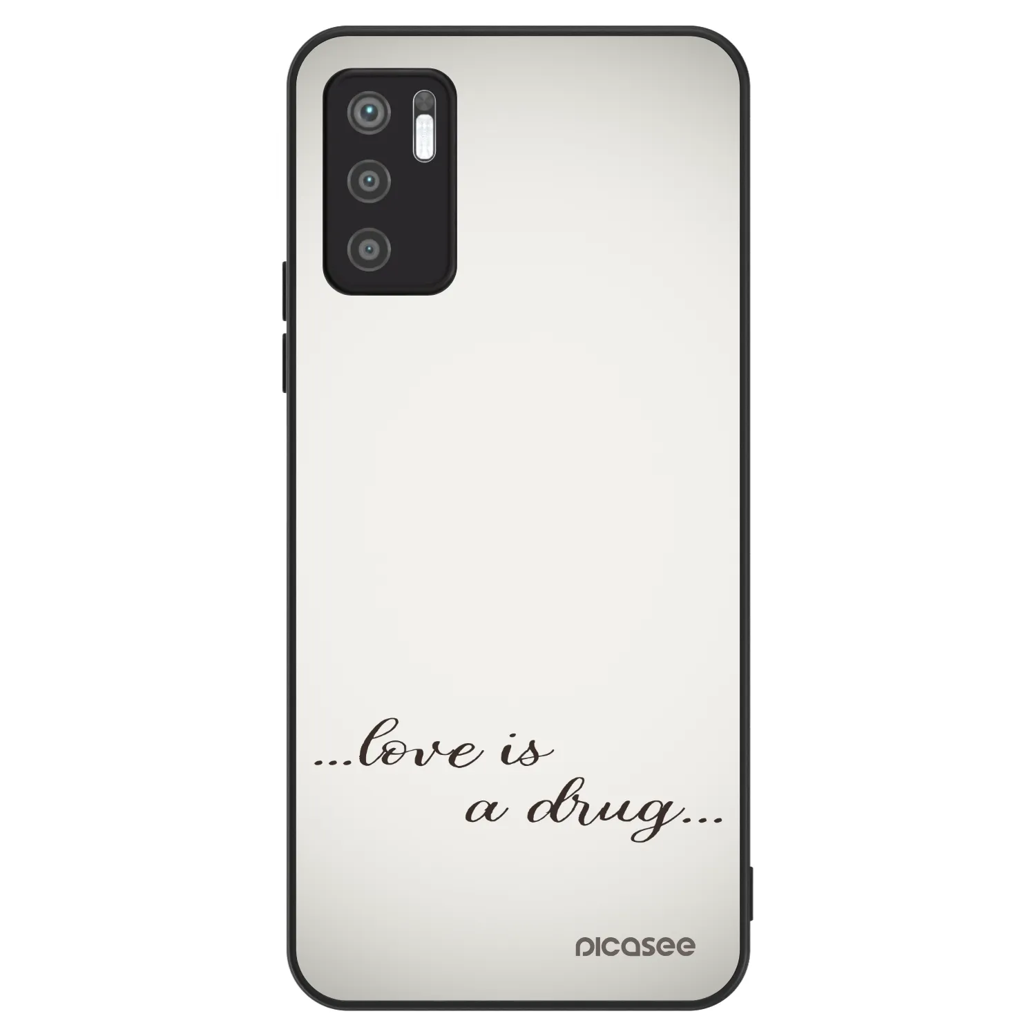 Picasee ULTIMATE CASE Xiaomi Redmi Note 10 5G - készülékre - Love is a drug