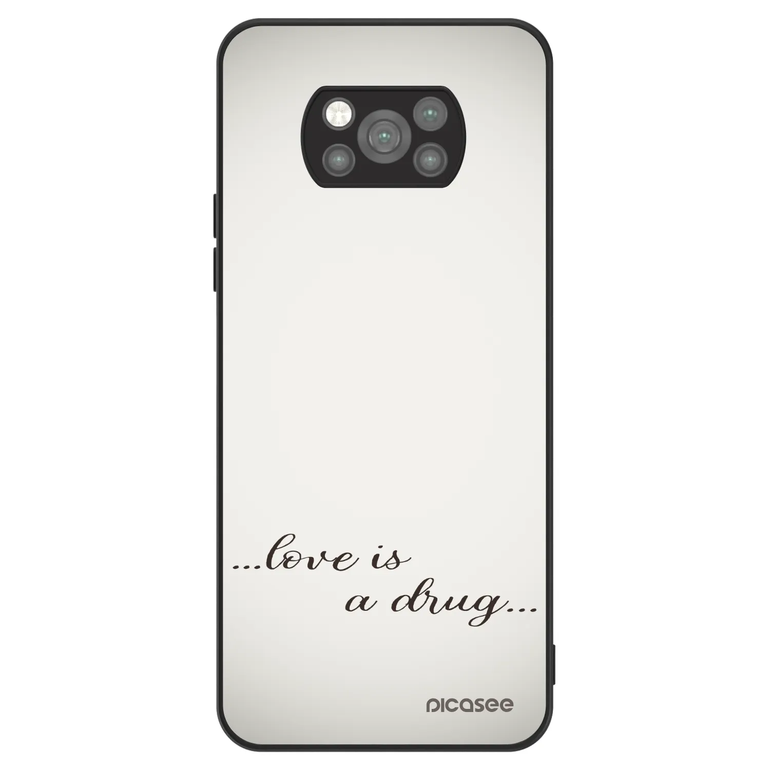 Picasee ULTIMATE CASE Xiaomi Poco X3 Pro - készülékre - Love is a drug