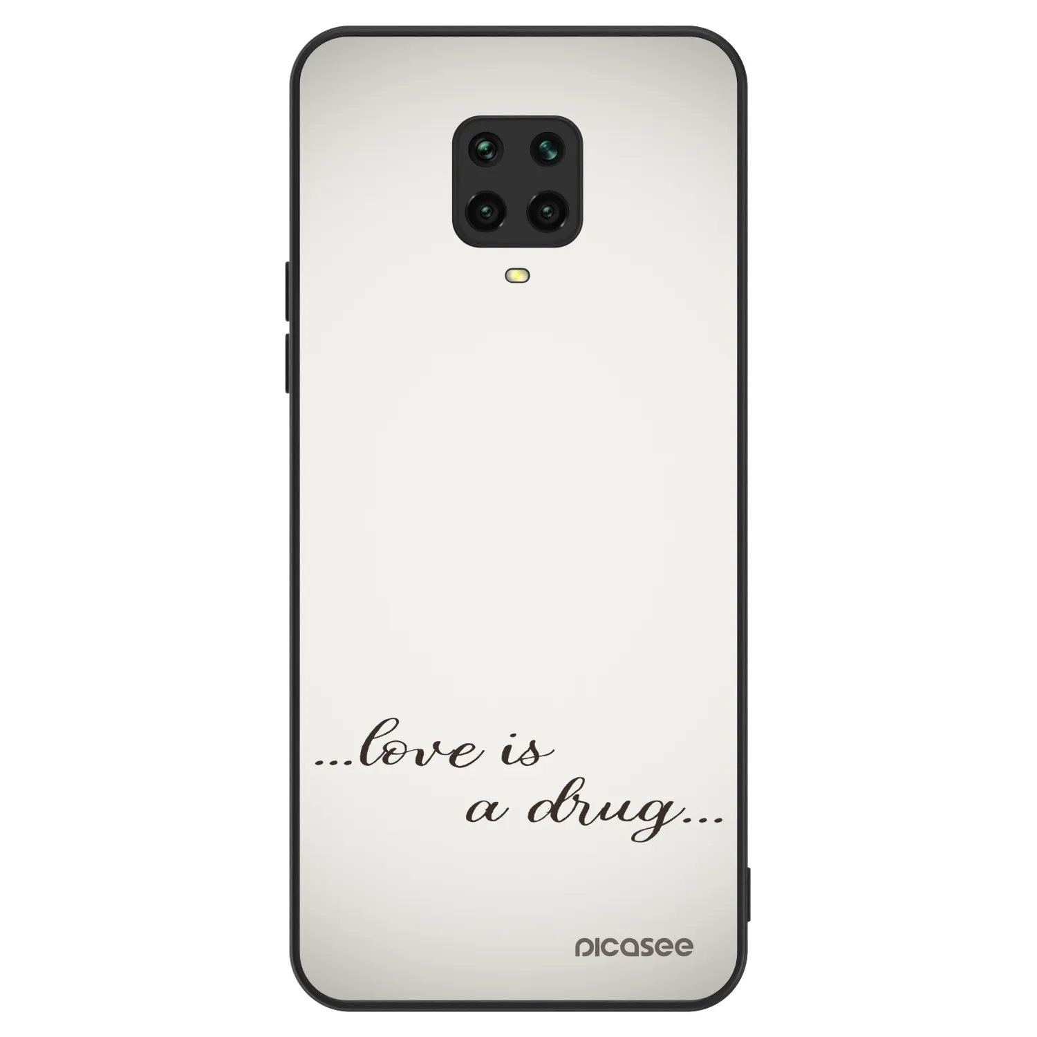 Picasee ULTIMATE CASE Xiaomi Redmi Note 9S - készülékre - Love is a drug
