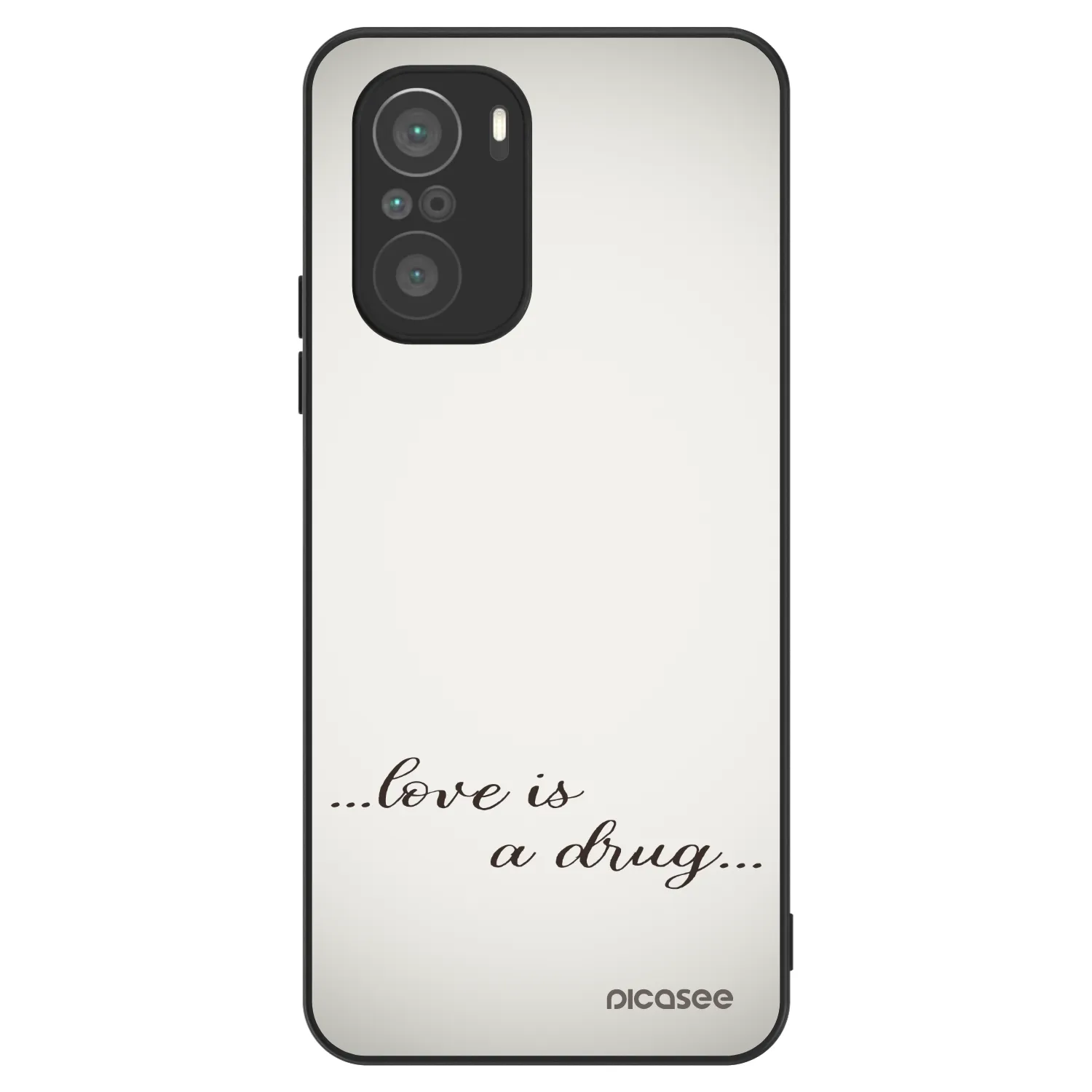Picasee ULTIMATE CASE Xiaomi Poco F3 - készülékre - Love is a drug