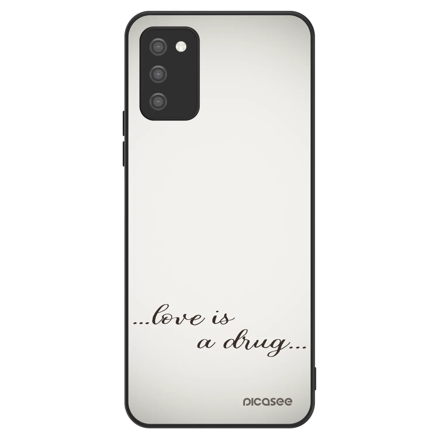 Picasee ULTIMATE CASE Samsung Galaxy A02s A025G - készülékre - Love is a drug