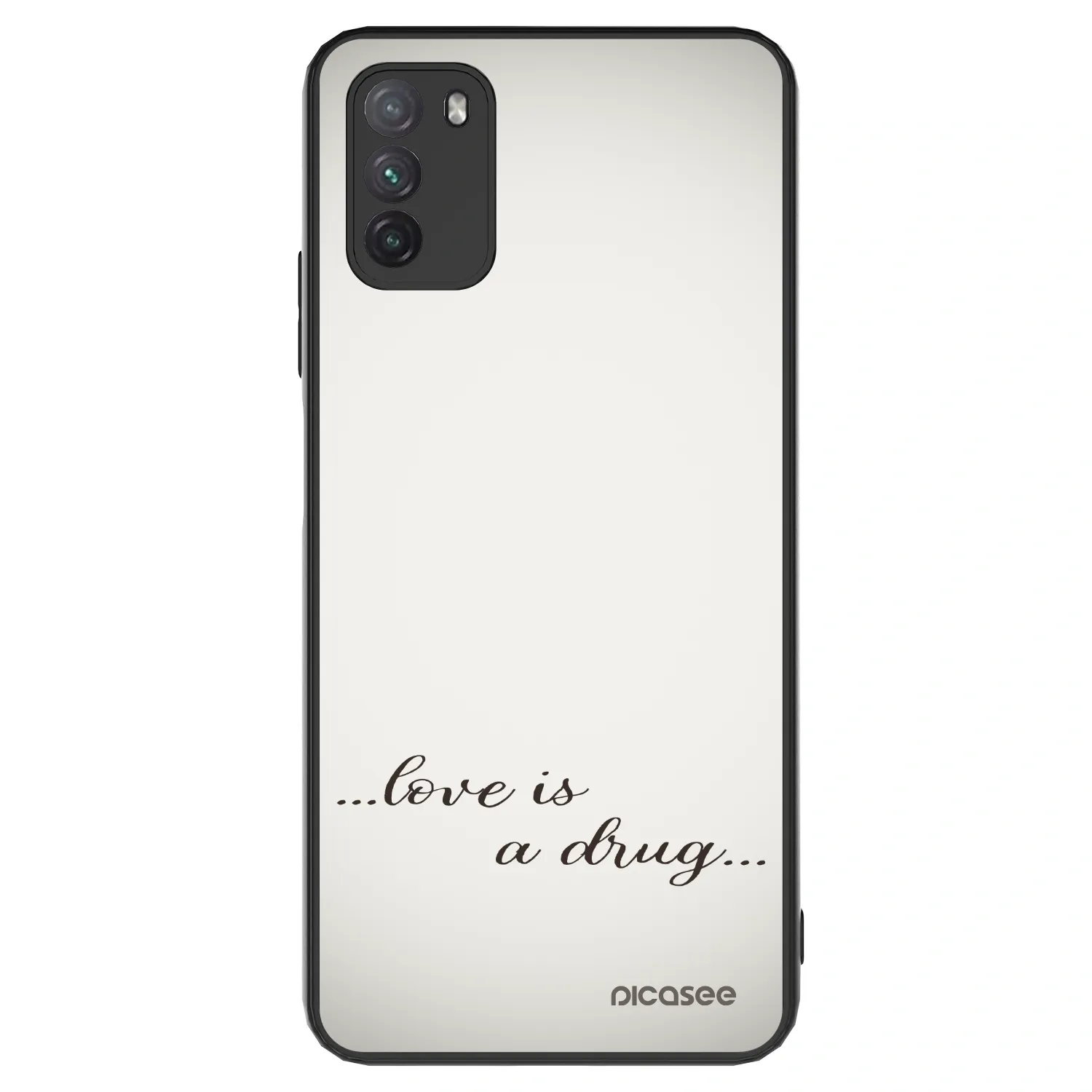 Picasee ULTIMATE CASE Xiaomi Poco M3 - készülékre - Love is a drug
