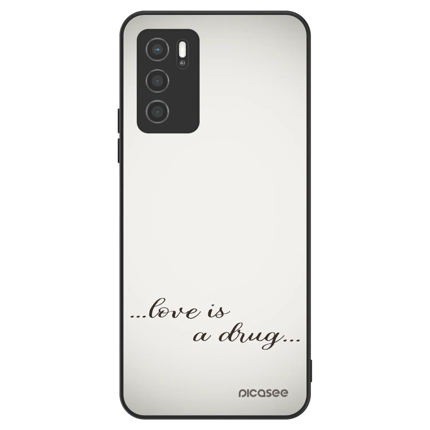Picasee ULTIMATE CASE OPPO A16s - készülékre - Love is a drug