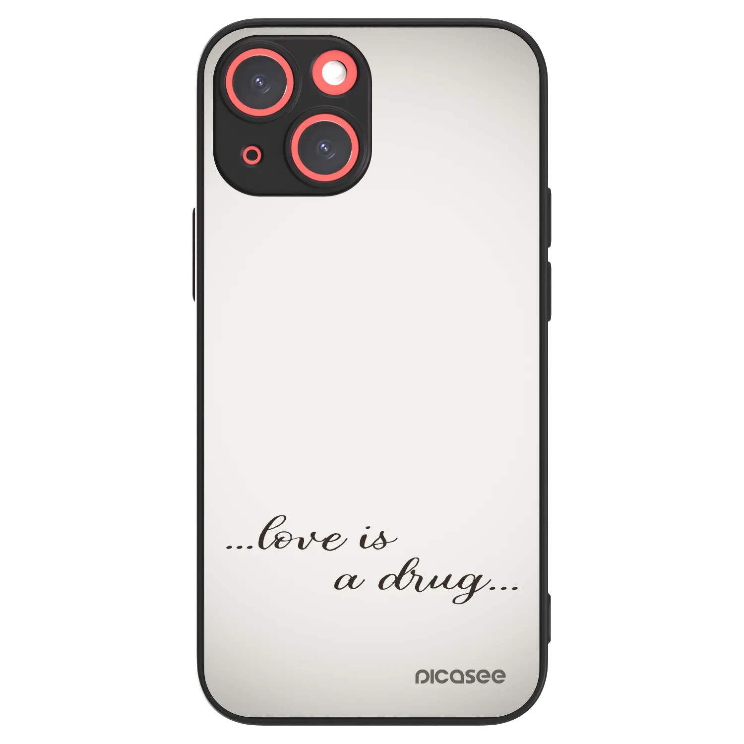 Picasee ULTIMATE CASE MagSafe Apple iPhone 13 mini - készülékre - Love is a drug