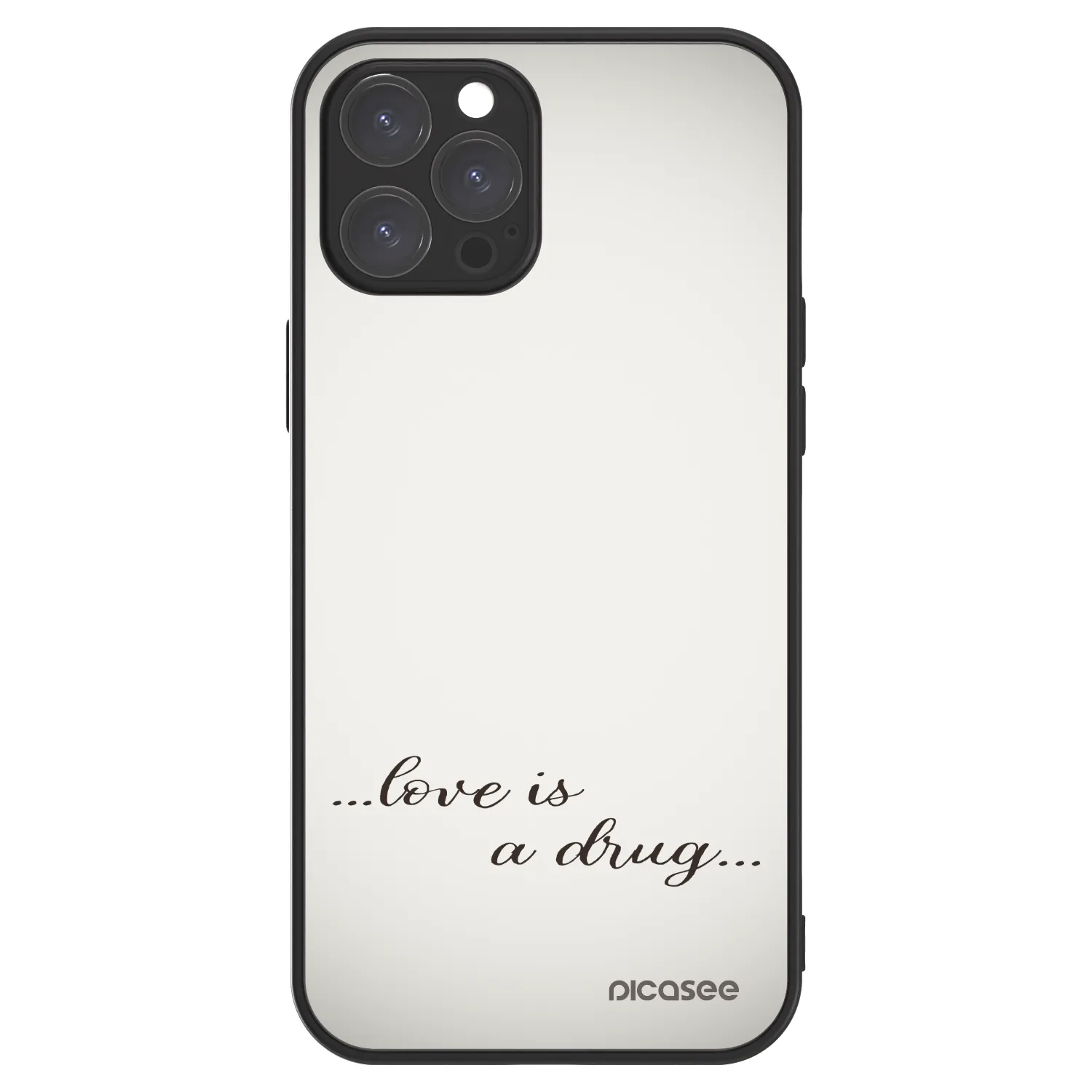 Picasee ULTIMATE CASE MagSafe Apple iPhone 12 Pro Max - készülékre - Love is a drug