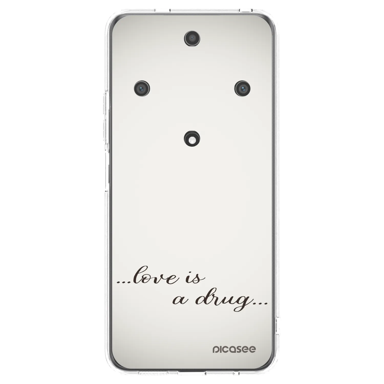 Picasee átlátszó szilikon tok az alábbi mobiltelefonokra Honor Magic5 Lite 5G - Love is a drug