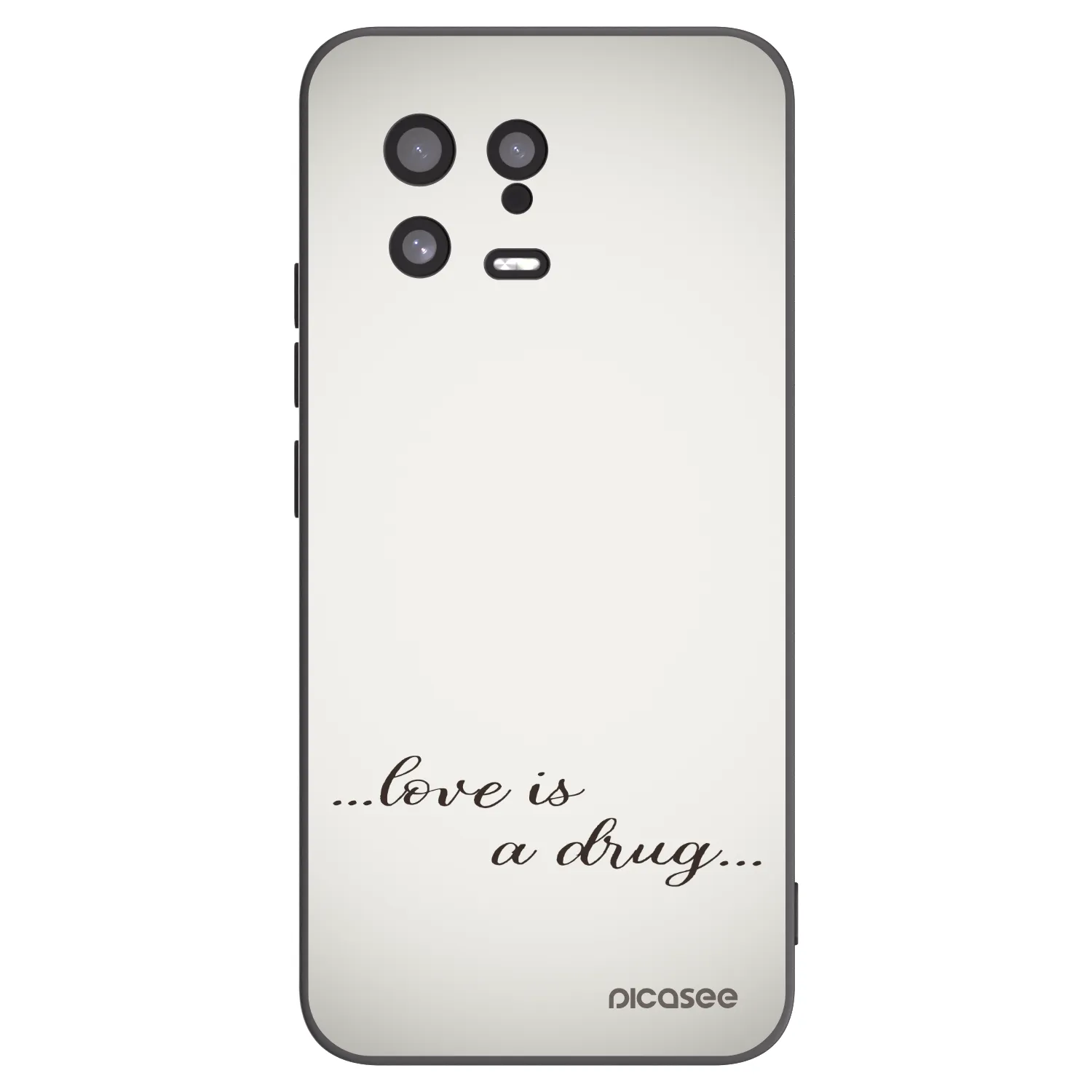 Picasee fekete szilikon tok az alábbi mobiltelefonokra Xiaomi 13 - Love is a drug