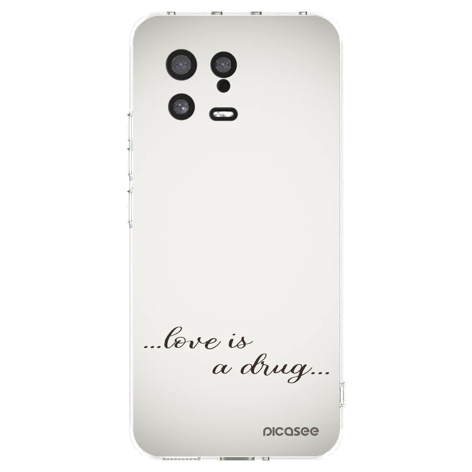 Picasee átlátszó szilikon tok az alábbi mobiltelefonokra Xiaomi 13 - Love is a drug