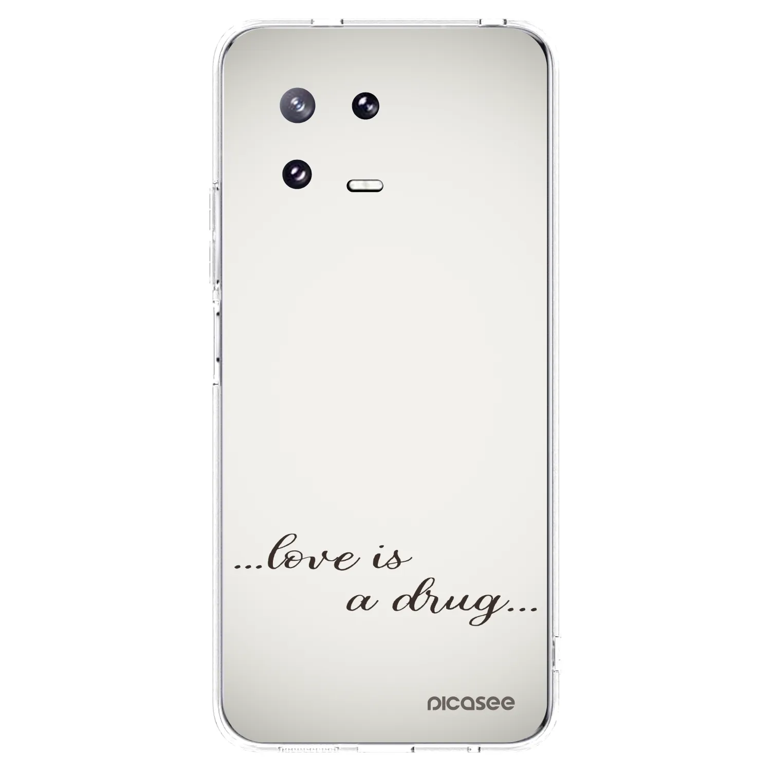 Picasee átlátszó szilikon tok az alábbi mobiltelefonokra Xiaomi 13 Pro - Love is a drug