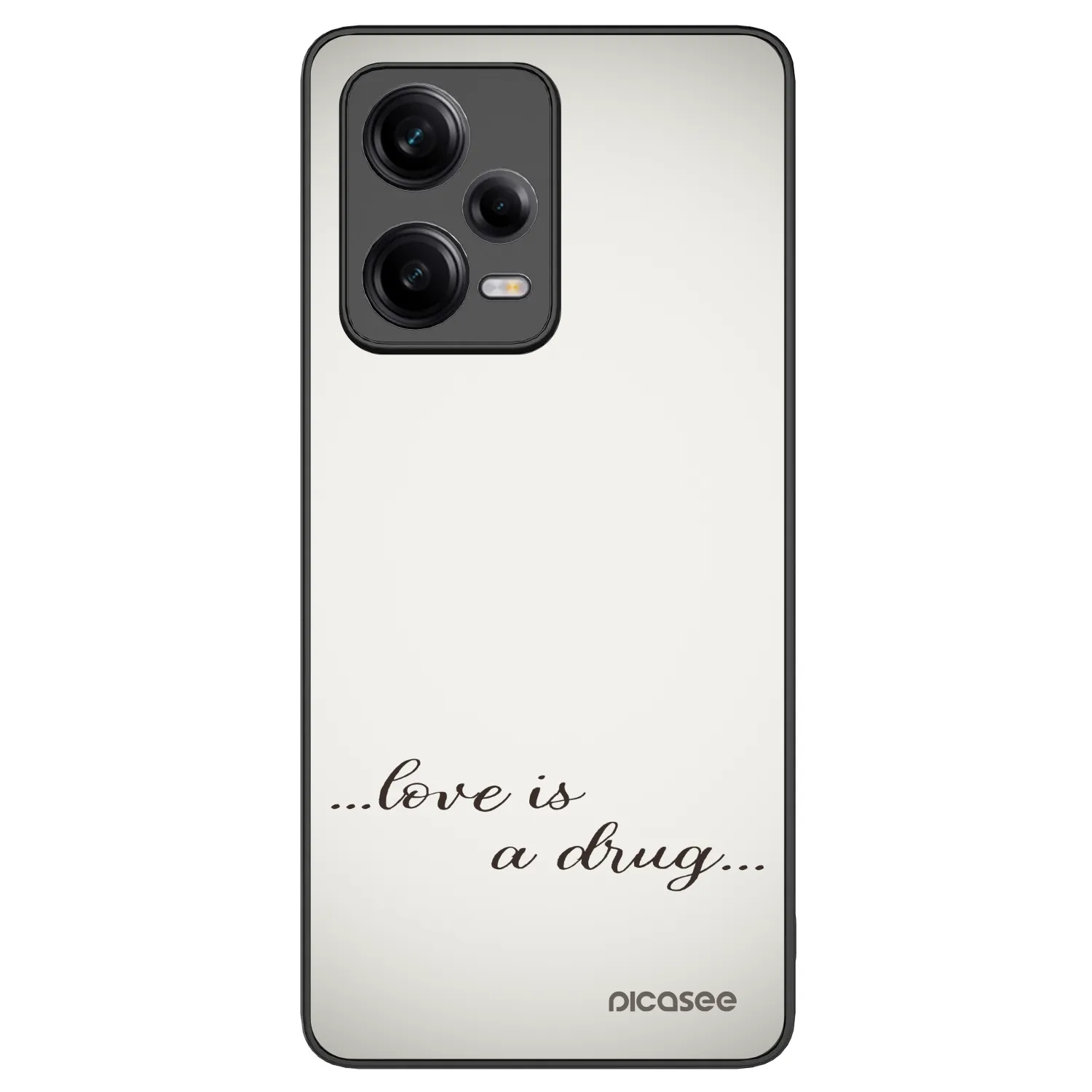 Picasee ULTIMATE CASE Xiaomi Redmi Note 12 Pro 5G - készülékre - Love is a drug