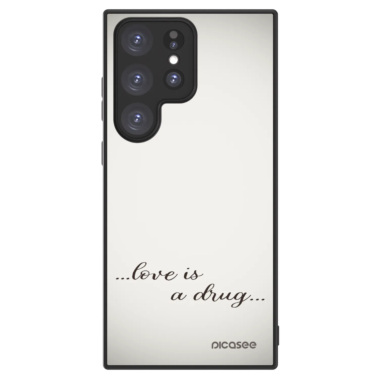 Picasee ULTIMATE CASE PowerShare Samsung Galaxy S23 Ultra 5G - készülékre - Love is a drug