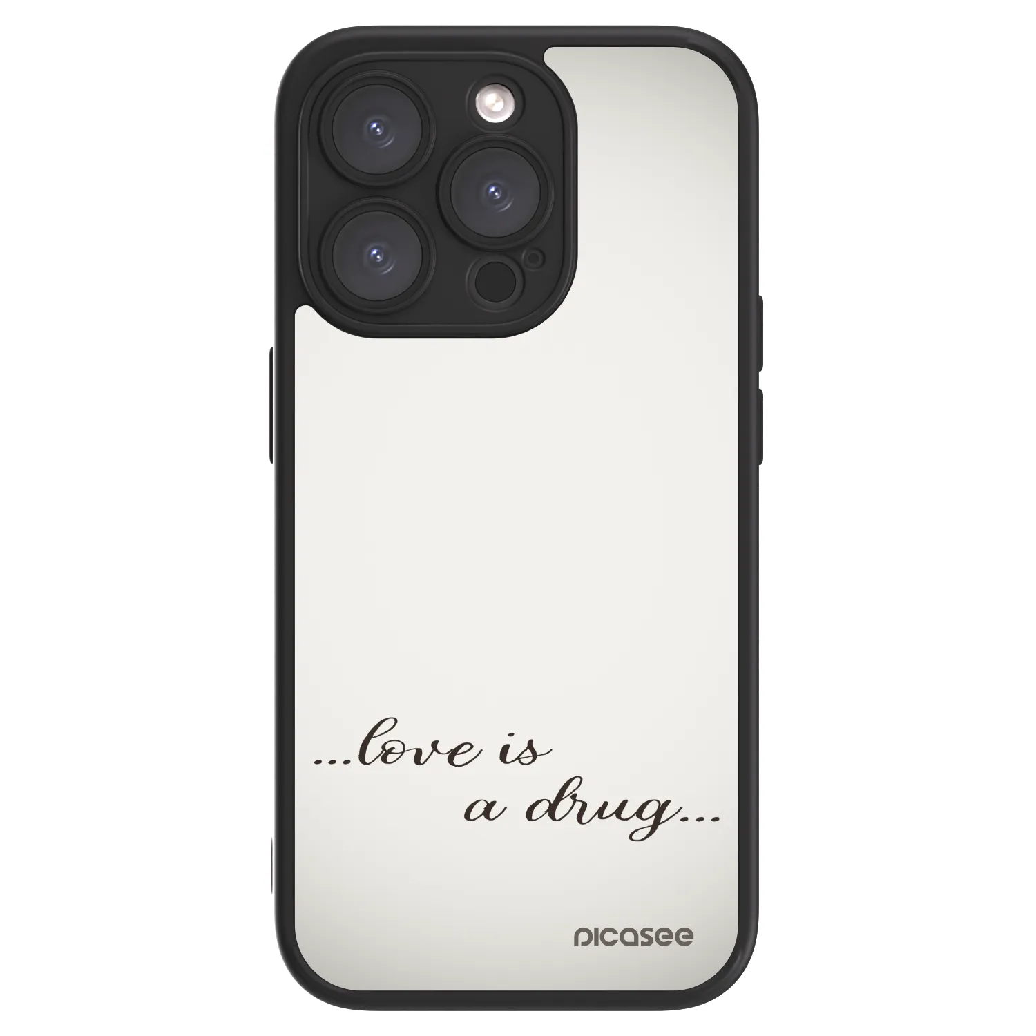 Picasee ULTIMATE CASE Apple iPhone 15 Pro - készülékre - Love is a drug