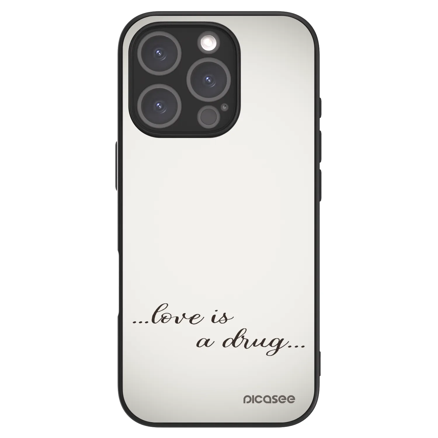 Picasee ULTIMATE CASE MagSafe Apple iPhone 16 Pro - készülékre - Love is a drug