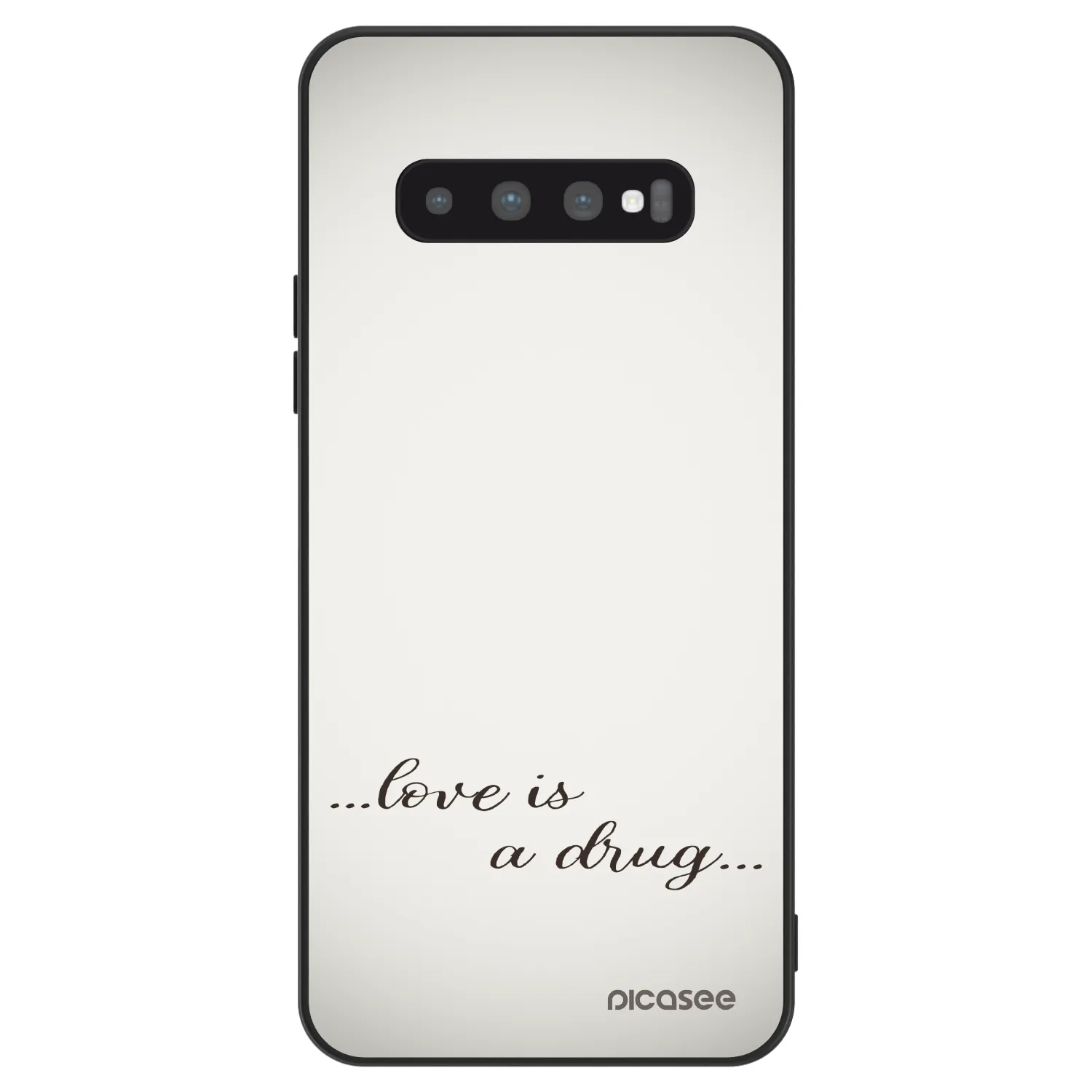 Picasee ULTIMATE CASE Samsung Galaxy S10 Plus G975 - készülékre - Love is a drug