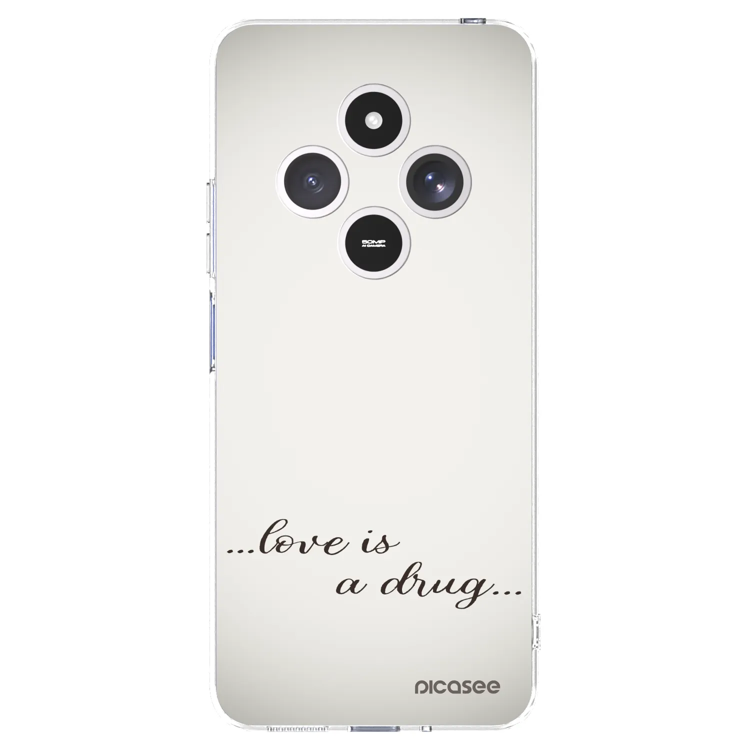 Picasee átlátszó szilikon tok az alábbi mobiltelefonokra Xiaomi Redmi 14C - Love is a drug