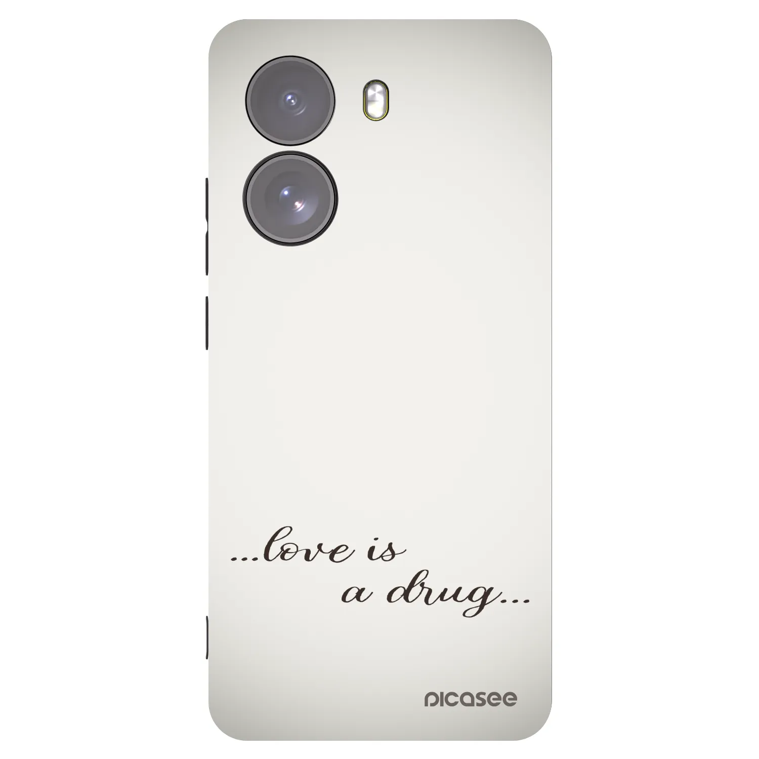 Picasee fekete szilikon tok az alábbi mobiltelefonokra Xiaomi Poco X7 - Love is a drug