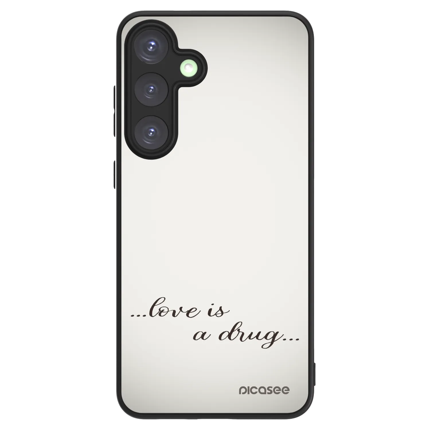 Picasee ULTIMATE CASE PowerShare Samsung Galaxy S25+ 5G - készülékre - Love is a drug