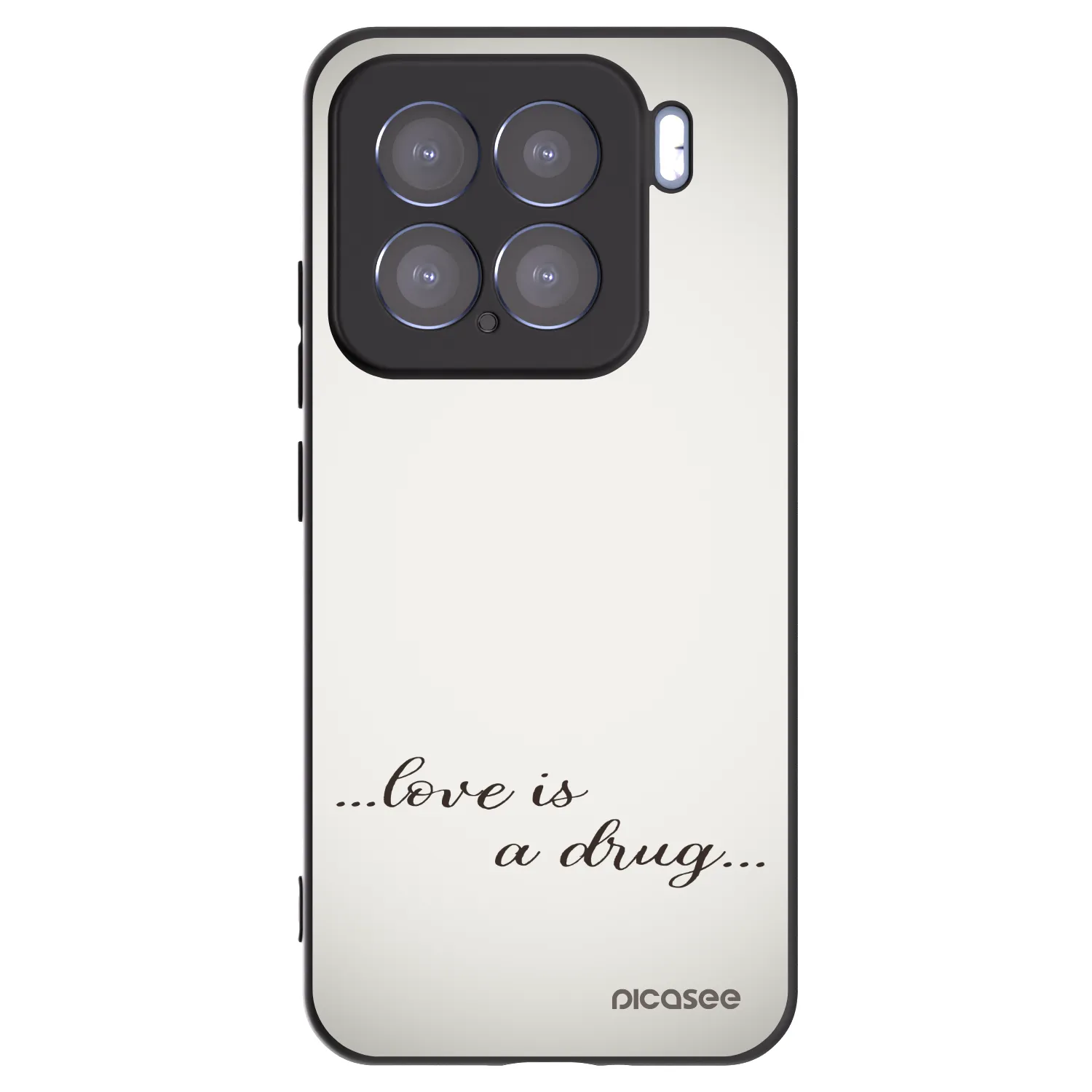 Picasee fekete szilikon tok az alábbi mobiltelefonokra Xiaomi 15 - Love is a drug