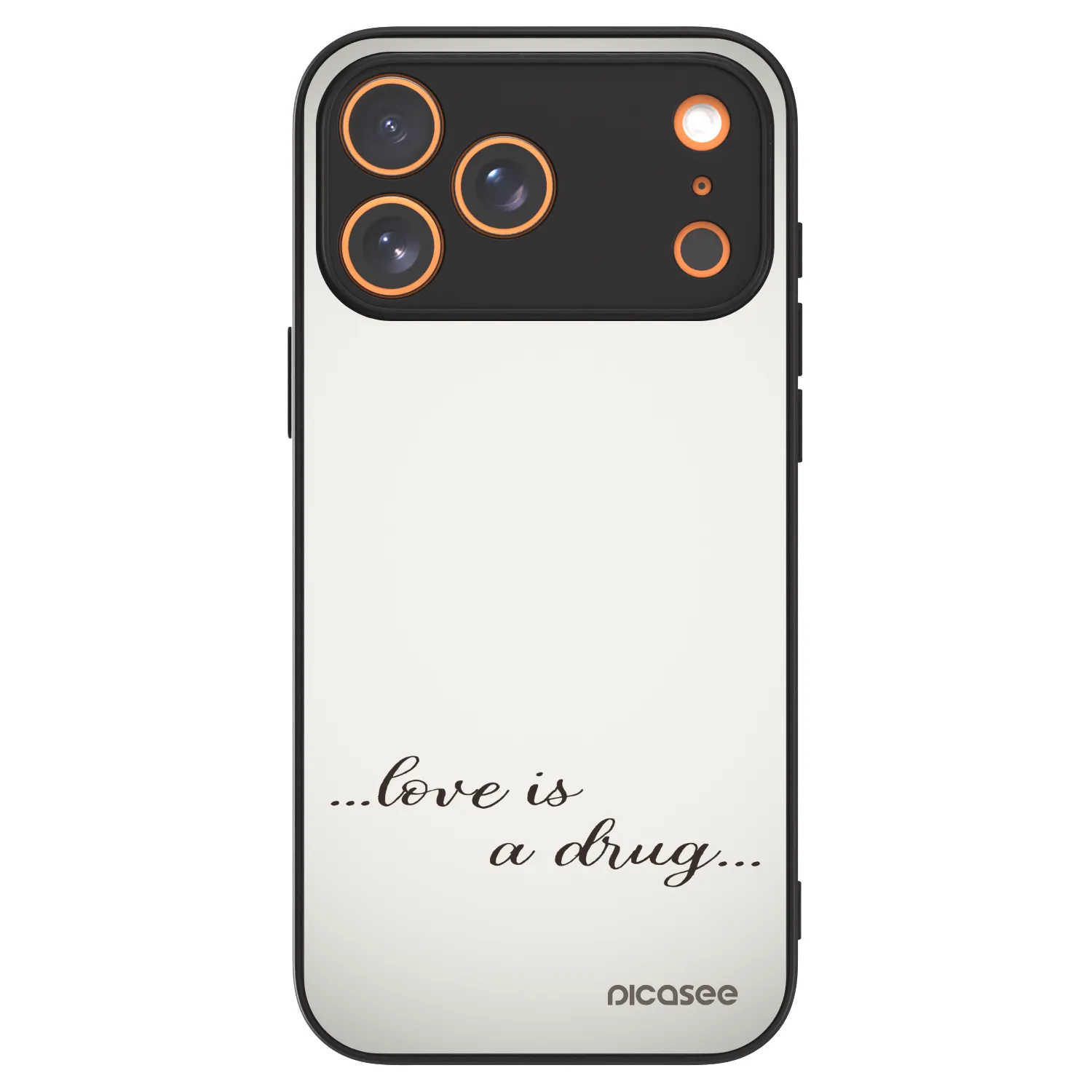 Picasee ULTIMATE CASE MagSafe Apple iPhone 17 Pro Max - készülékre - Love is a drug