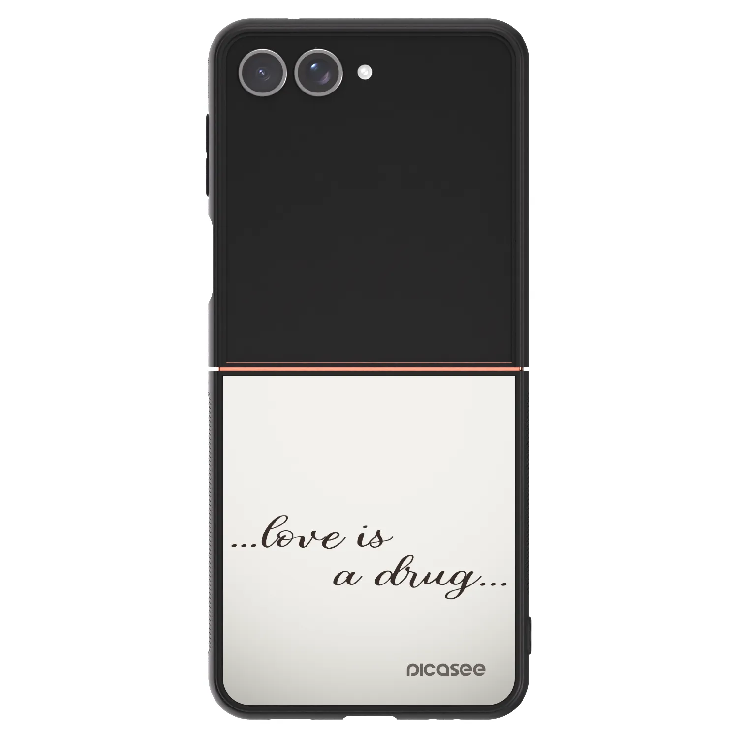 Picasee ULTIMATE CASE Samsung Galaxy Z Flip7 5G - készülékre - Love is a drug