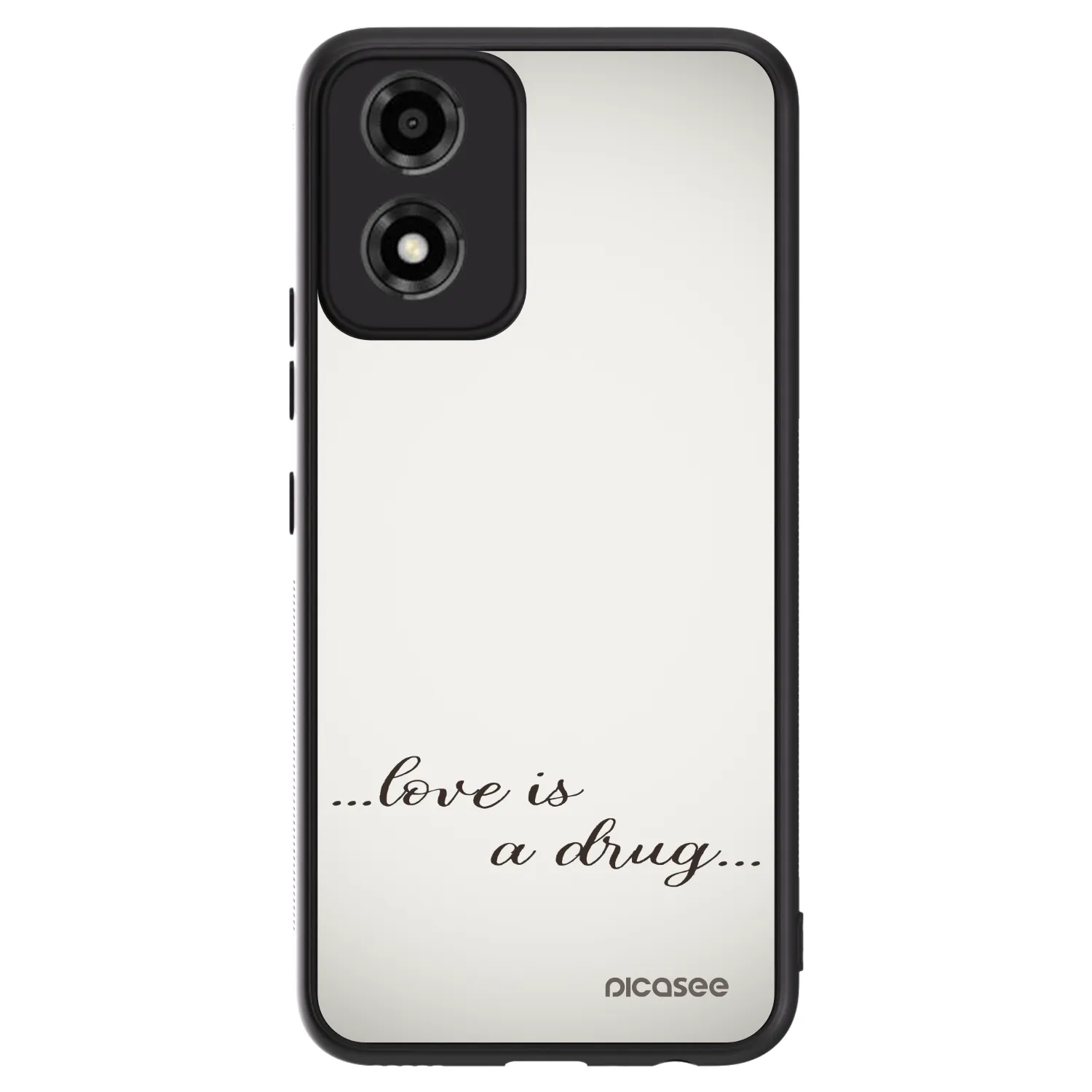 Picasee ULTIMATE CASE Motorola Moto E14 - készülékre - Love is a drug