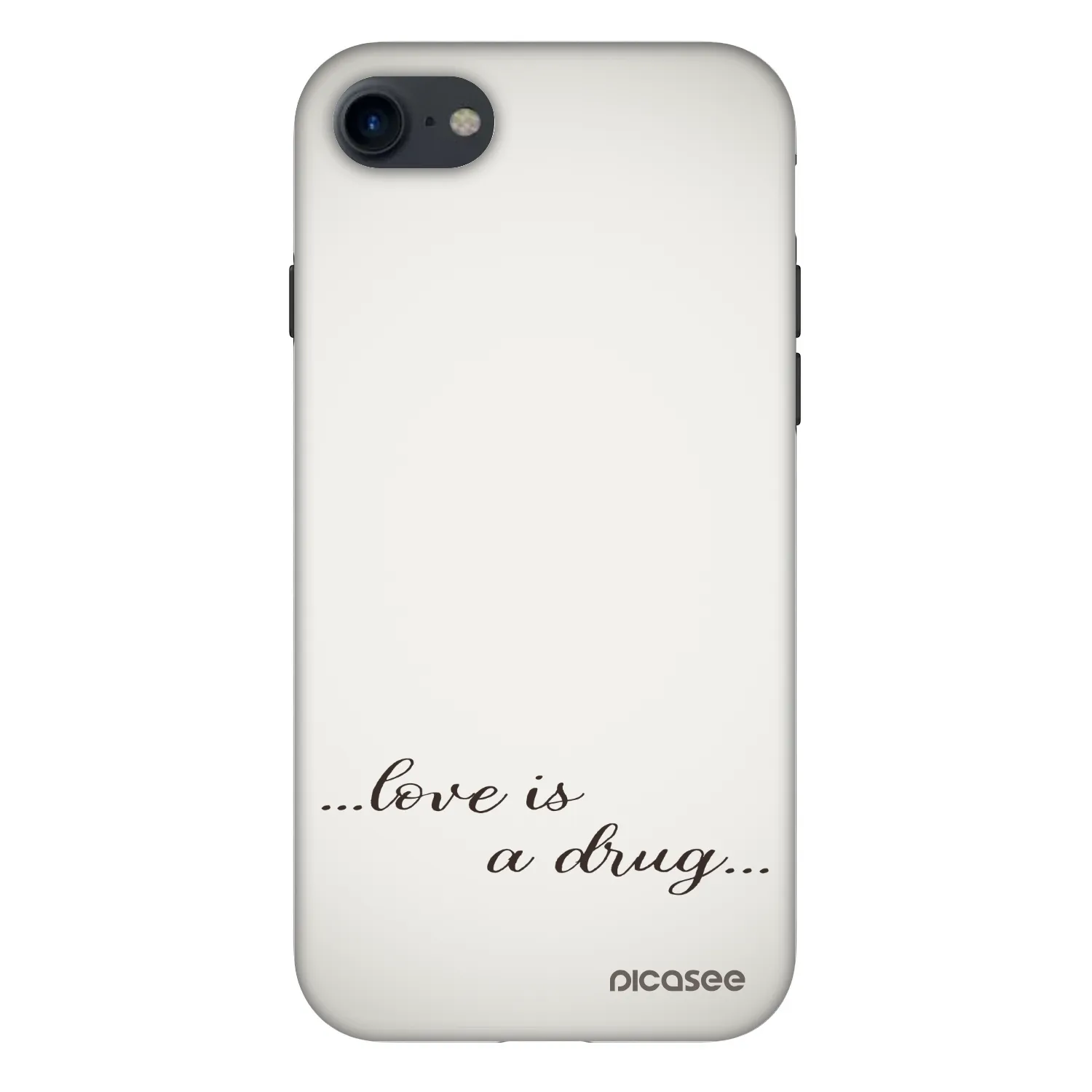 Picasee Fashion Case Apple iPhone 7 - Love is a drug