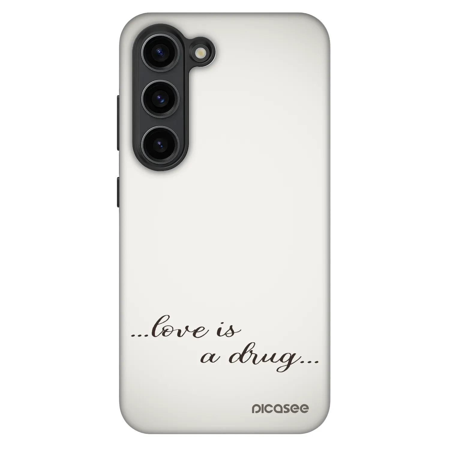 Picasee Fashion Case Samsung Galaxy S23+ 5G - Love is a drug