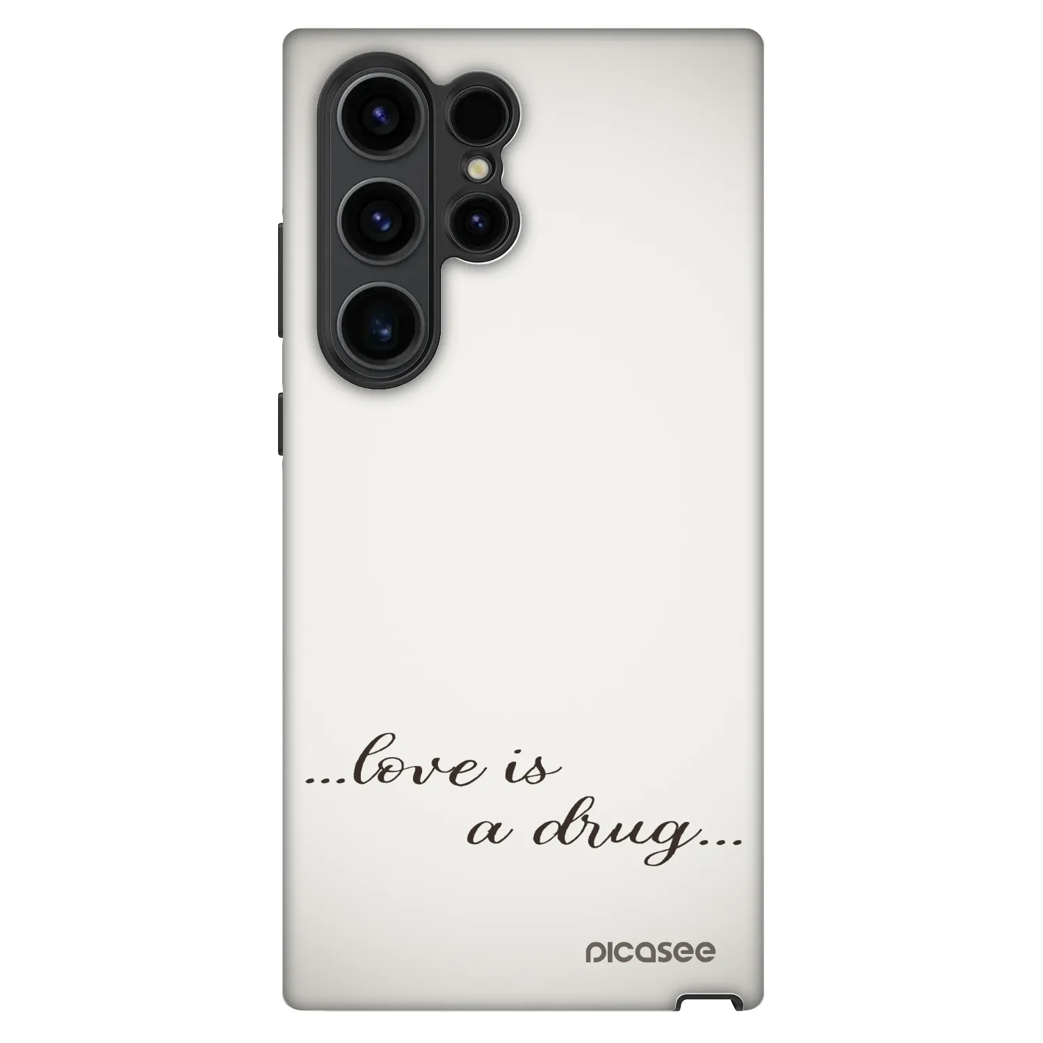 Picasee Fashion Case Samsung Galaxy S23 Ultra 5G - Love is a drug