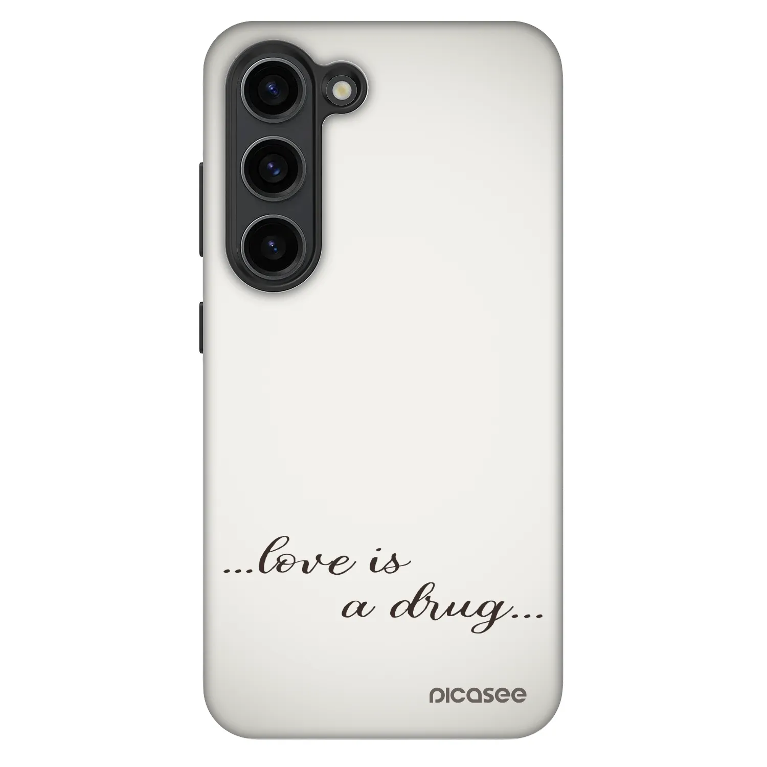 Picasee Fashion Case Samsung Galaxy S23 5G - Love is a drug