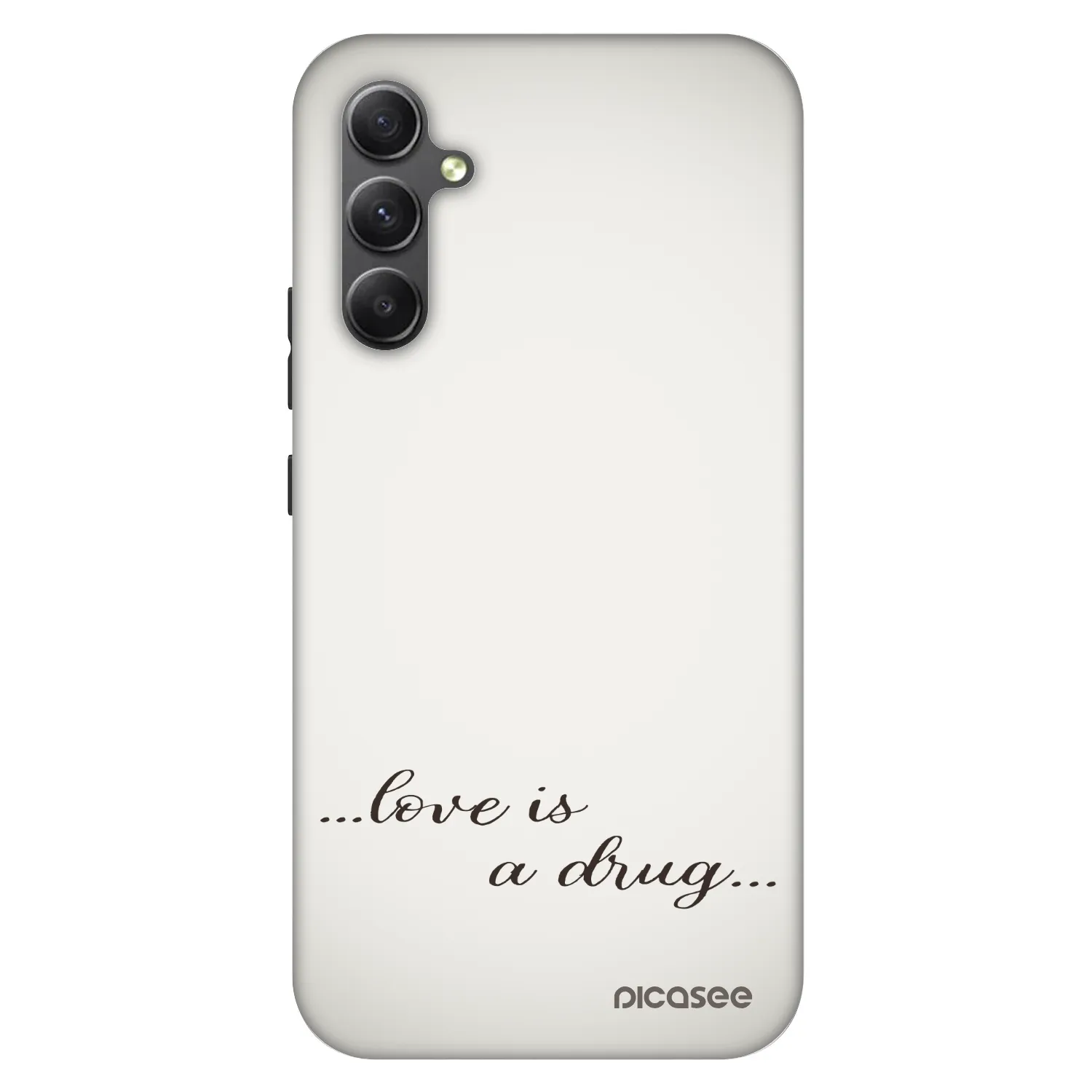 Picasee Fashion Case Samsung Galaxy A34 5G A346B - Love is a drug