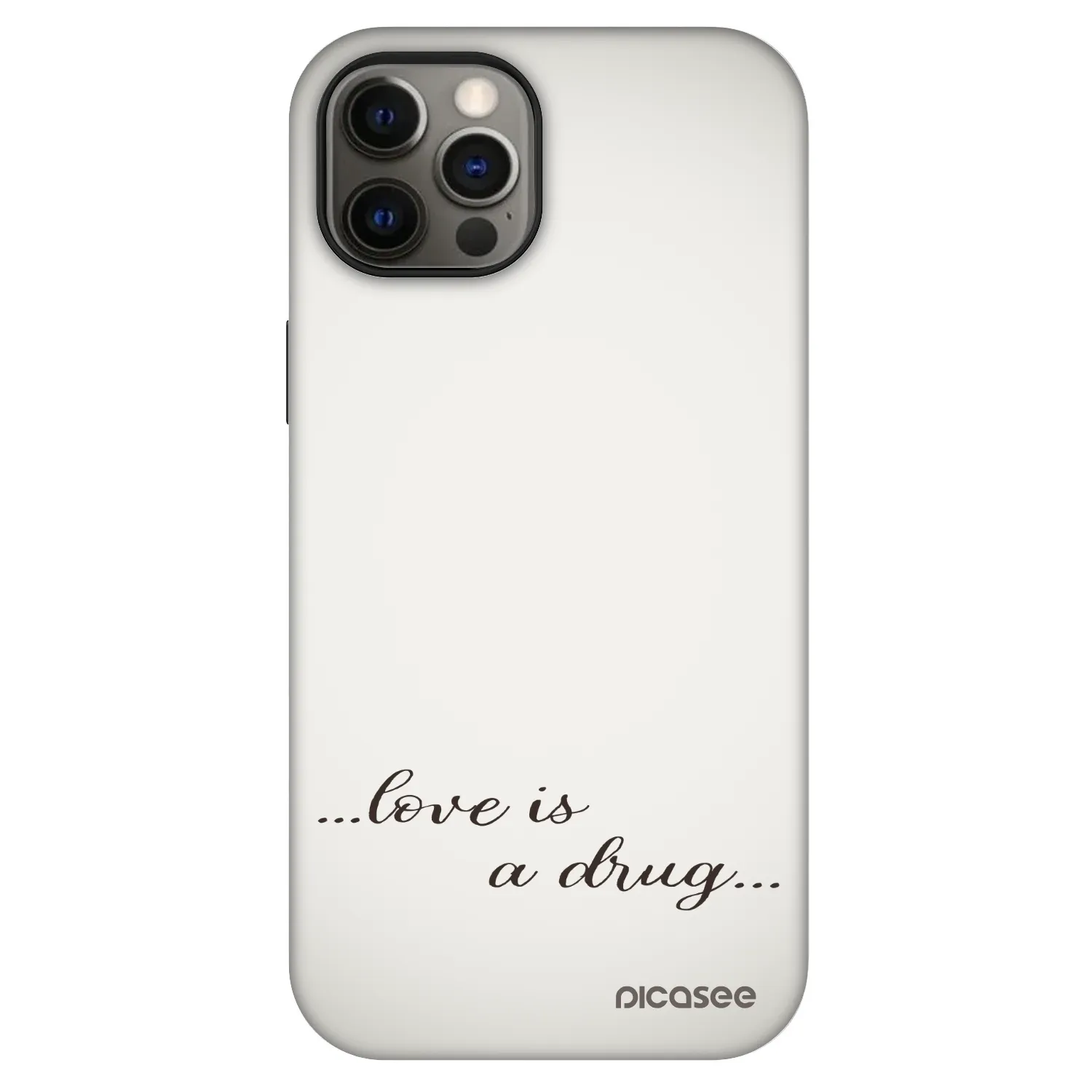 Picasee Fashion Case MagSafe Apple iPhone 12 - Love is a drug