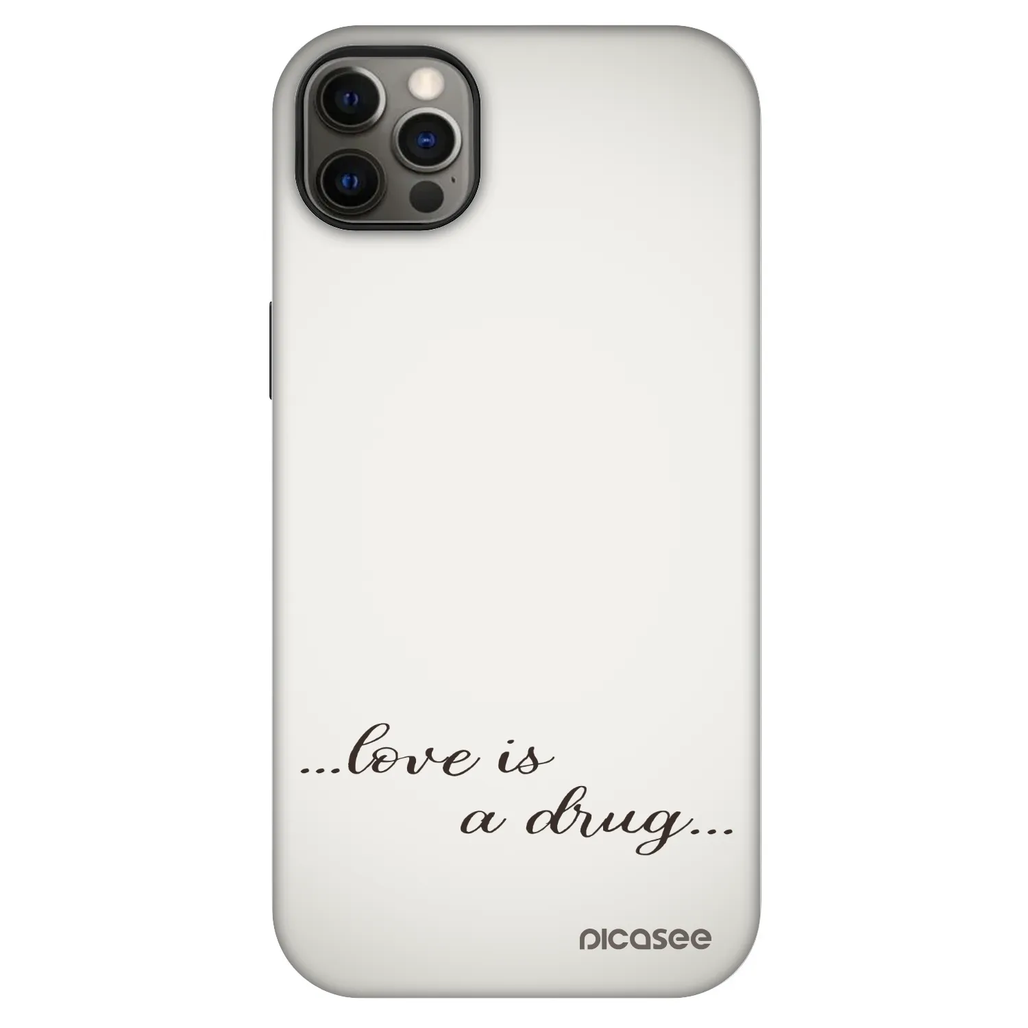 Picasee Fashion Case MagSafe Apple iPhone 12 Pro Max - Love is a drug