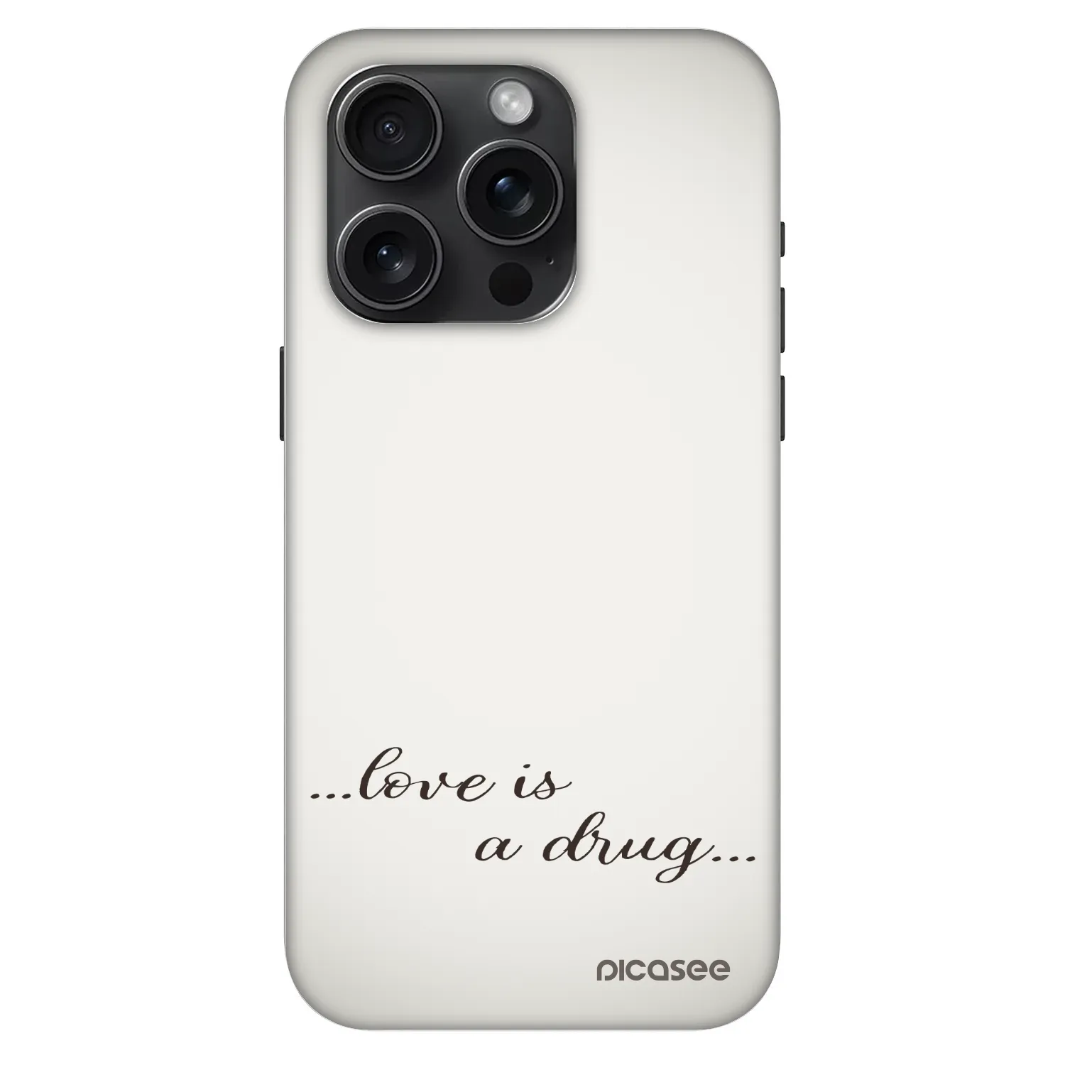Picasee Fashion Case MagSafe Apple iPhone 15 Pro - Love is a drug