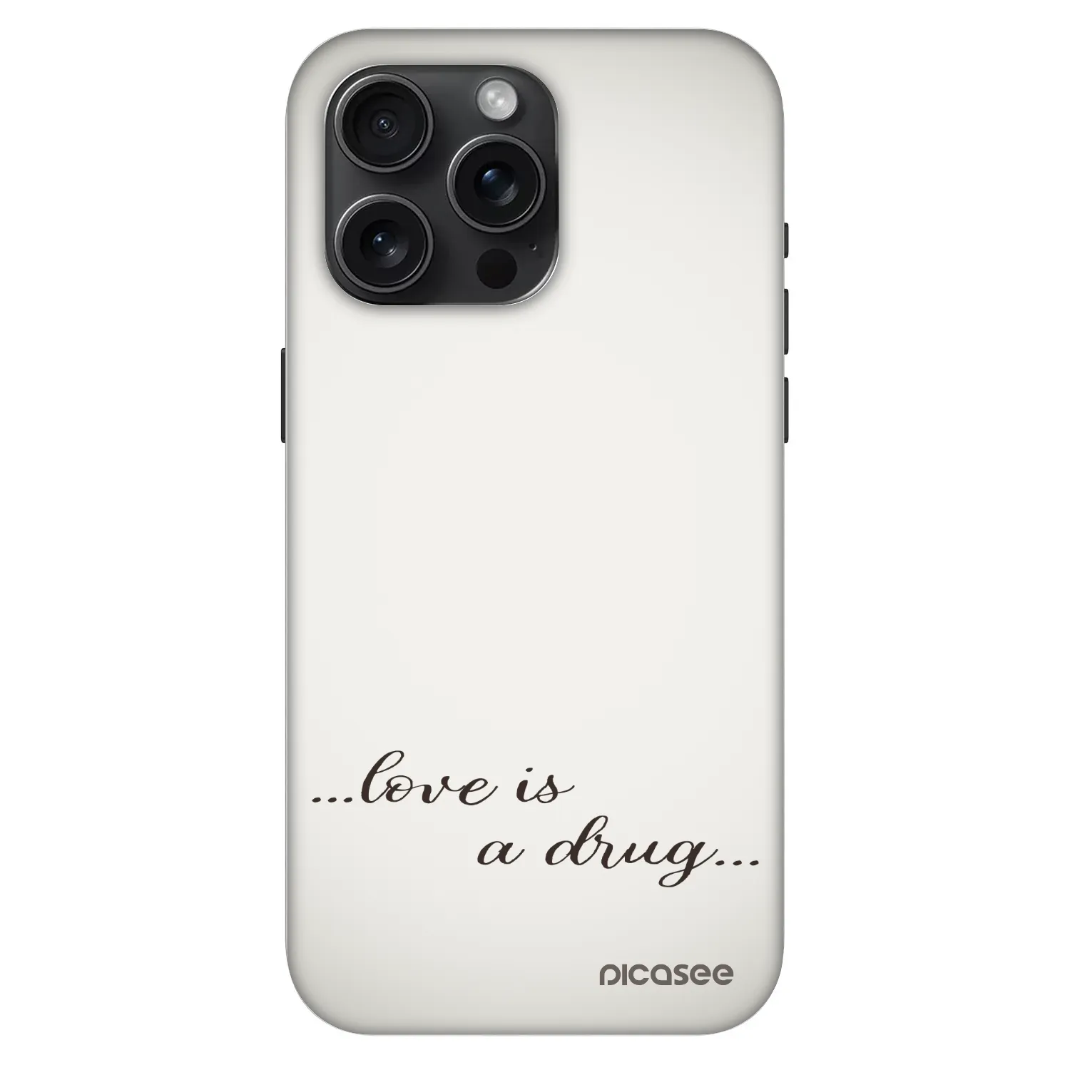 Picasee Fashion Case MagSafe Apple iPhone 15 Pro Max - Love is a drug