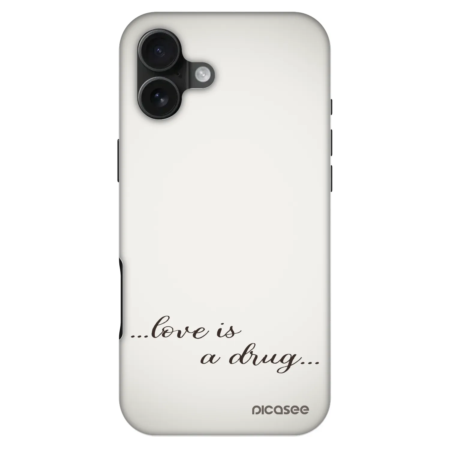 Picasee Fashion Case MagSafe Apple iPhone 16 Plus - Love is a drug