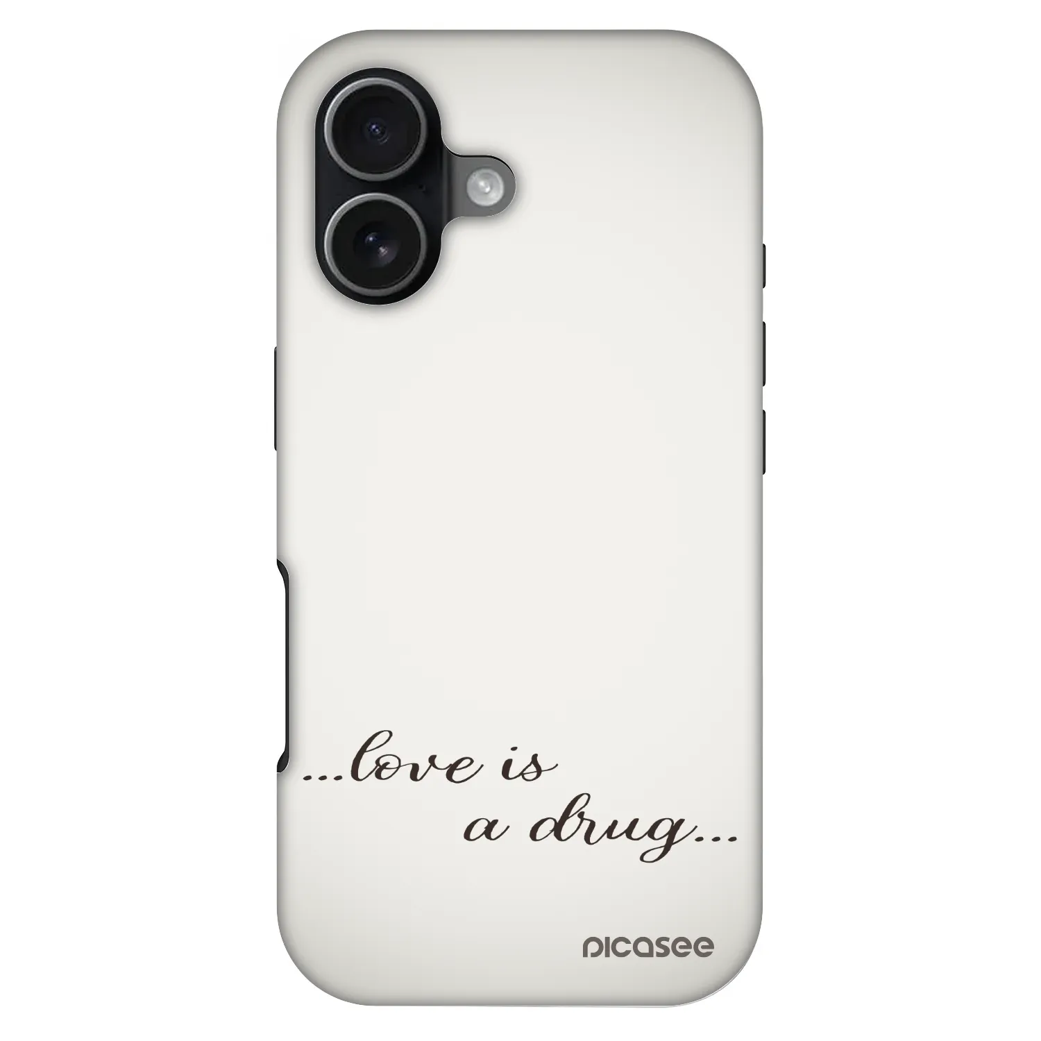 Picasee Fashion Case MagSafe Apple iPhone 17 - Love is a drug