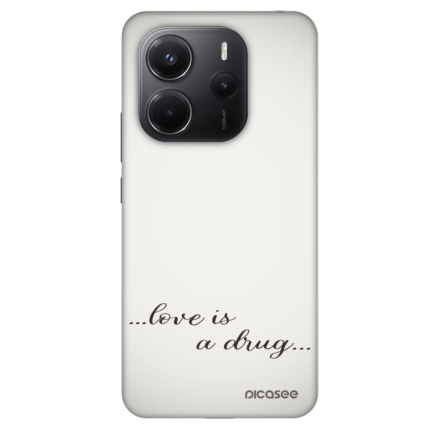 Picasee Fashion Case Xiaomi Redmi Note 14 4G - Love is a drug