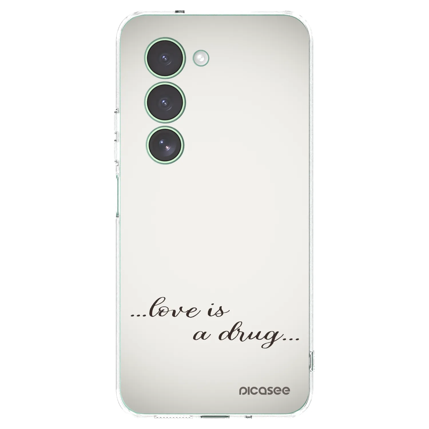 Picasee átlátszó szilikon tok az alábbi mobiltelefonokra Xiaomi Redmi 15 5G - Love is a drug