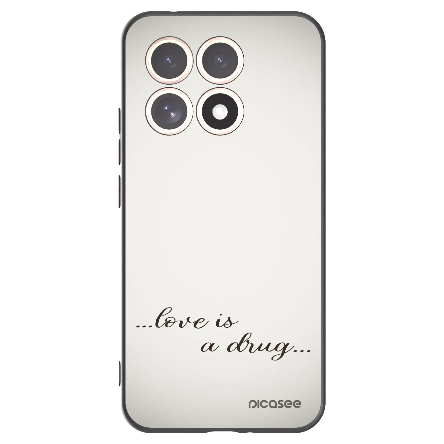 Picasee fekete szilikon tok az alábbi mobiltelefonokra Xiaomi 15T - Love is a drug