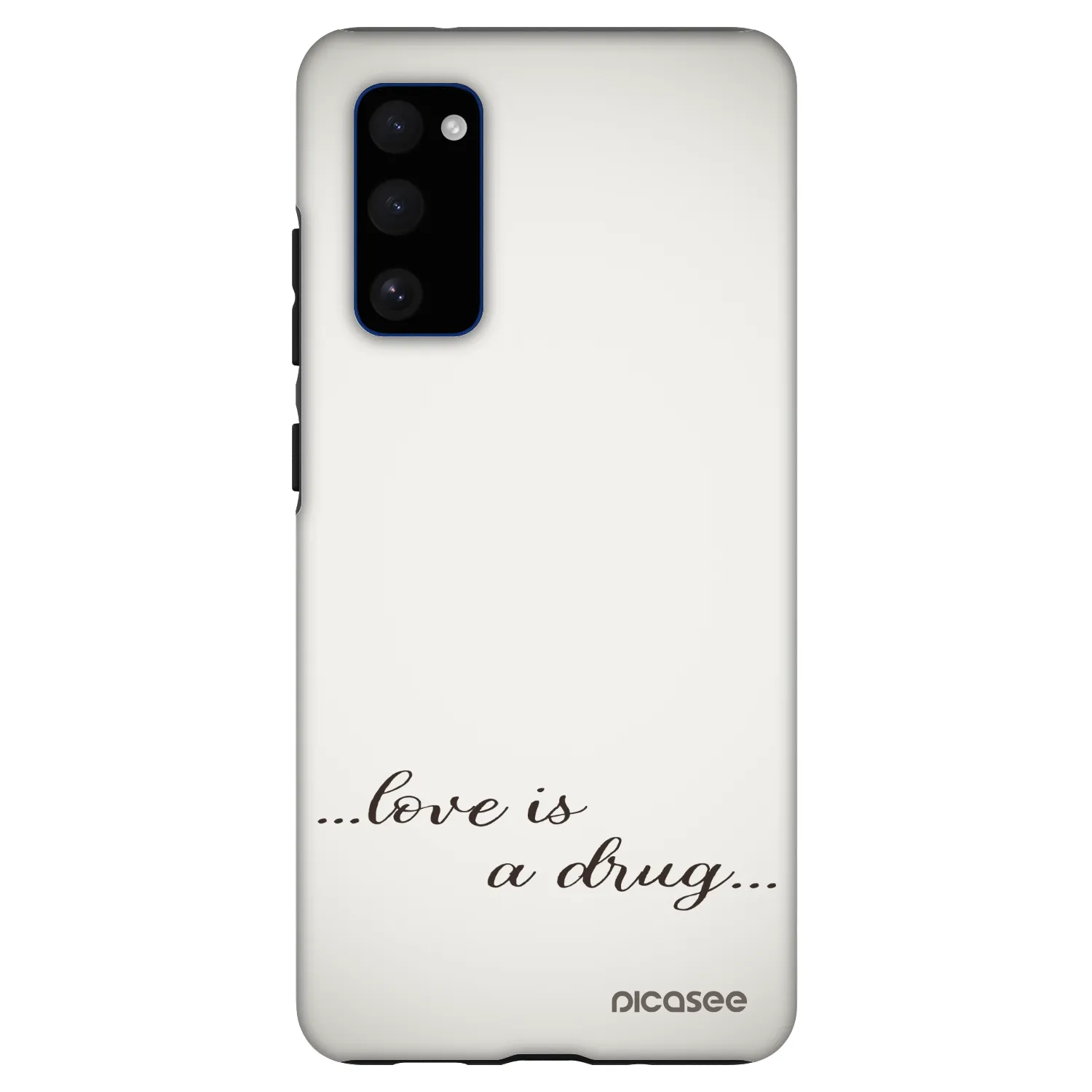Picasee Fashion Case Samsung Galaxy S20 FE - Love is a drug
