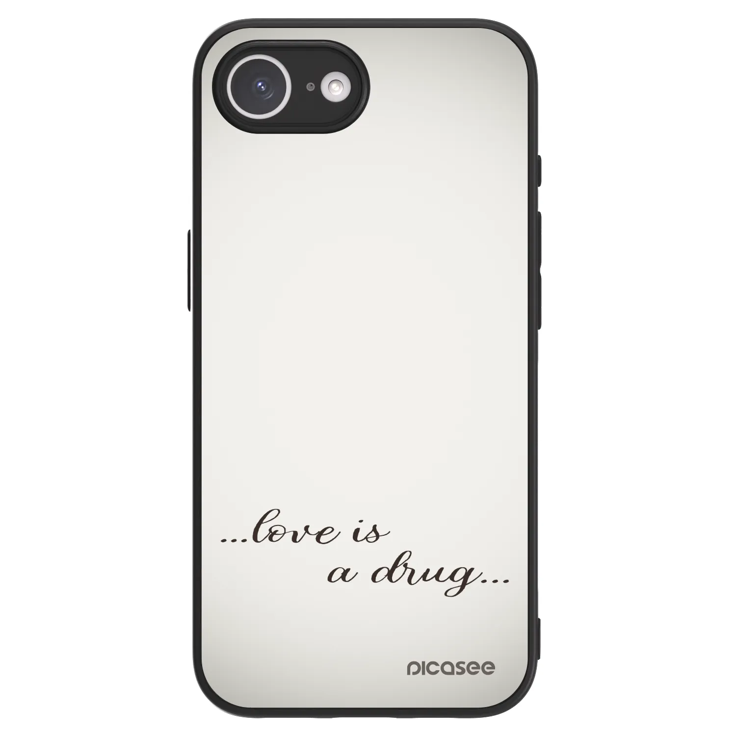 Picasee ULTIMATE CASE MagSafe Apple iPhone 17e - készülékre - Love is a drug