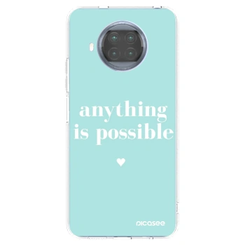 Picasee átlátszó szilikon tok az alábbi mobiltelefonokra Xiaomi Mi 10T Lite - Anything is possible