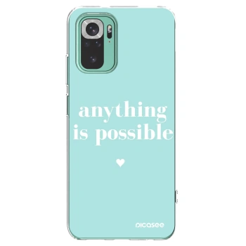 Picasee átlátszó szilikon tok az alábbi mobiltelefonokra Xiaomi Redmi Note 10 Pro - Anything is possible